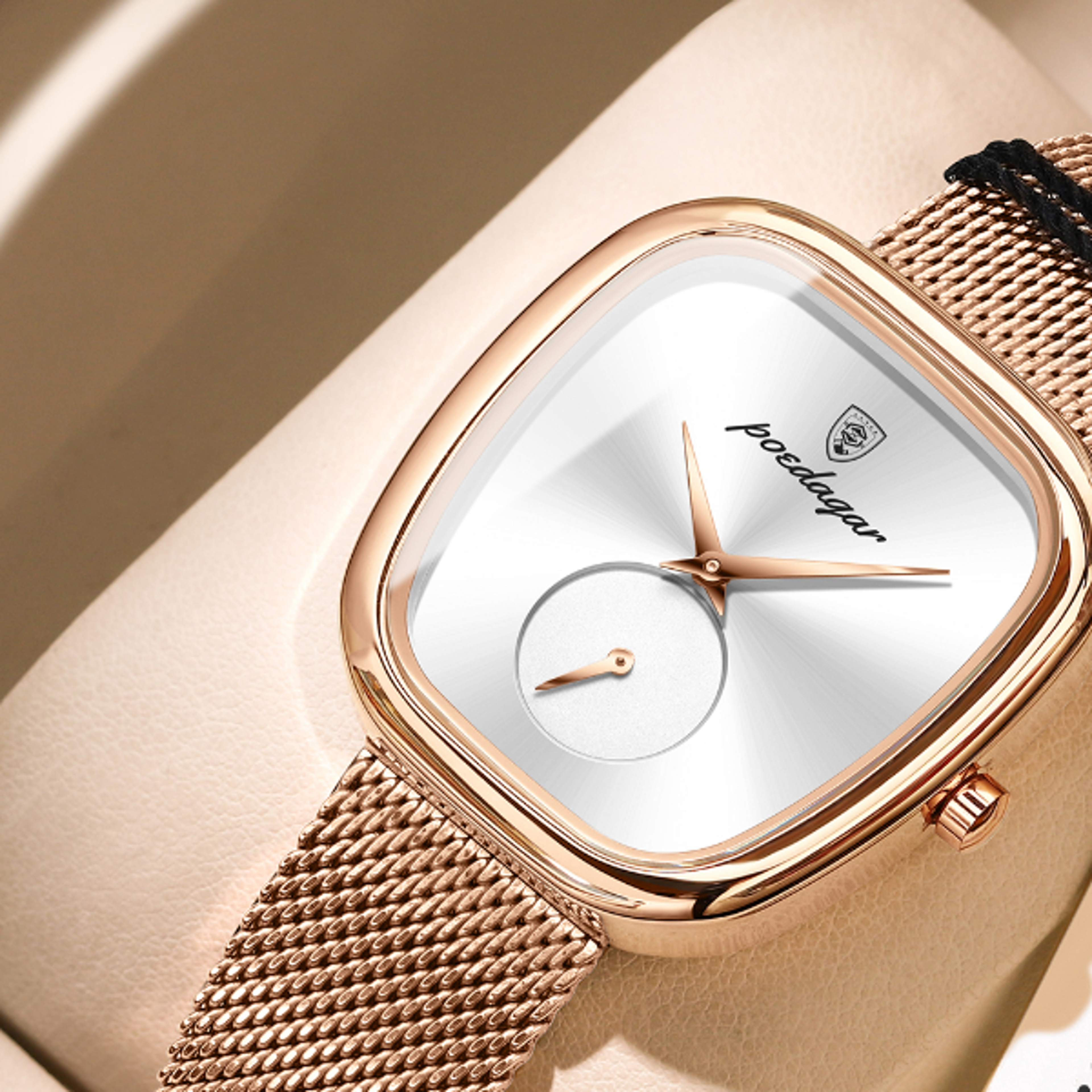 Waterproof Watch For Women Luxury Fashion Elegant Ladies Watch Stainless Steel Quartz Womens Watche