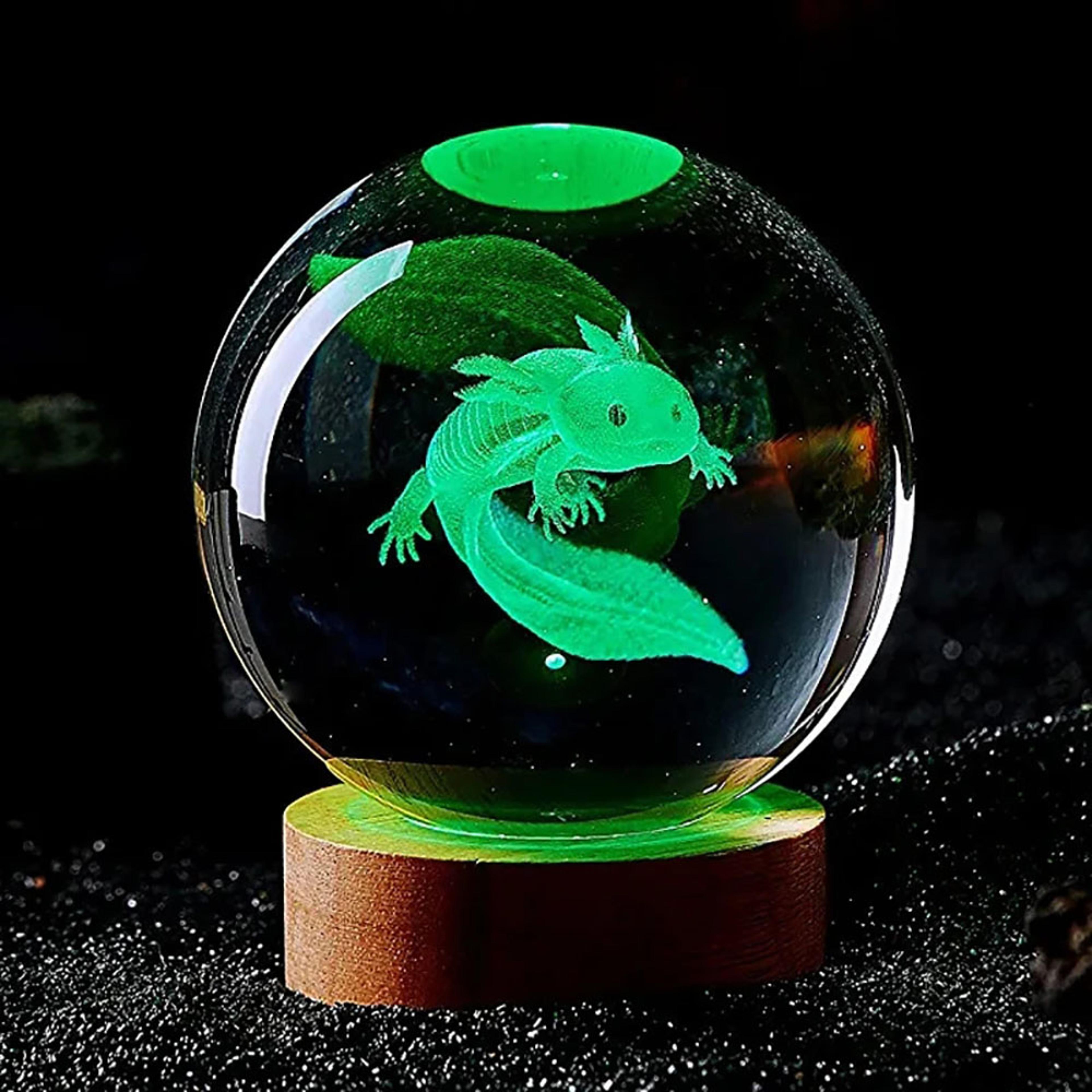 3D Crystal Ball Laser Engraved Night Light Coloured LED Gift For Girlfriend Wife Classmate Children 2