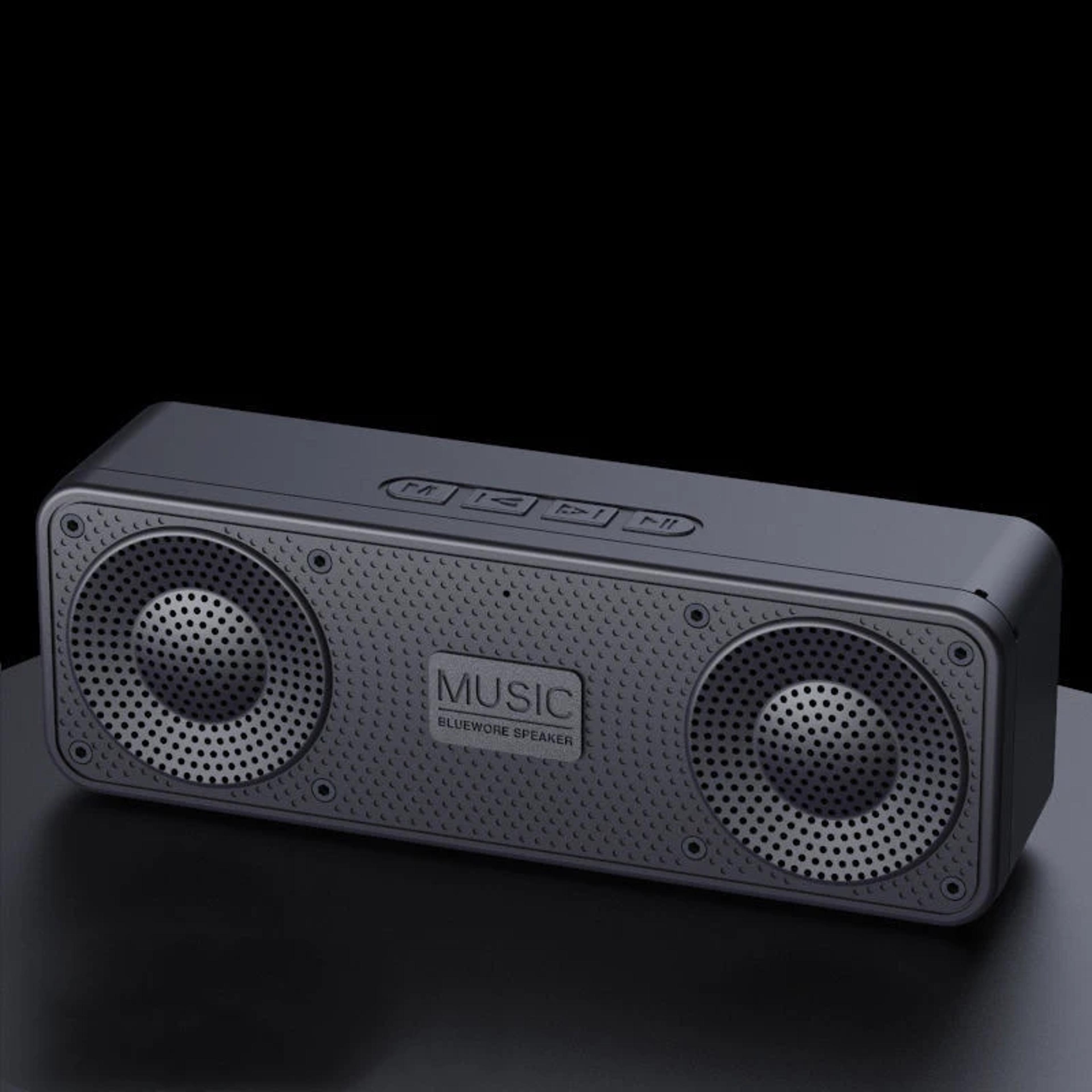 Wireless Bluetooth Smart Speaker With Mic Mobile Phone Audio Outdoor Subwoofer Creative Radio Funct 0