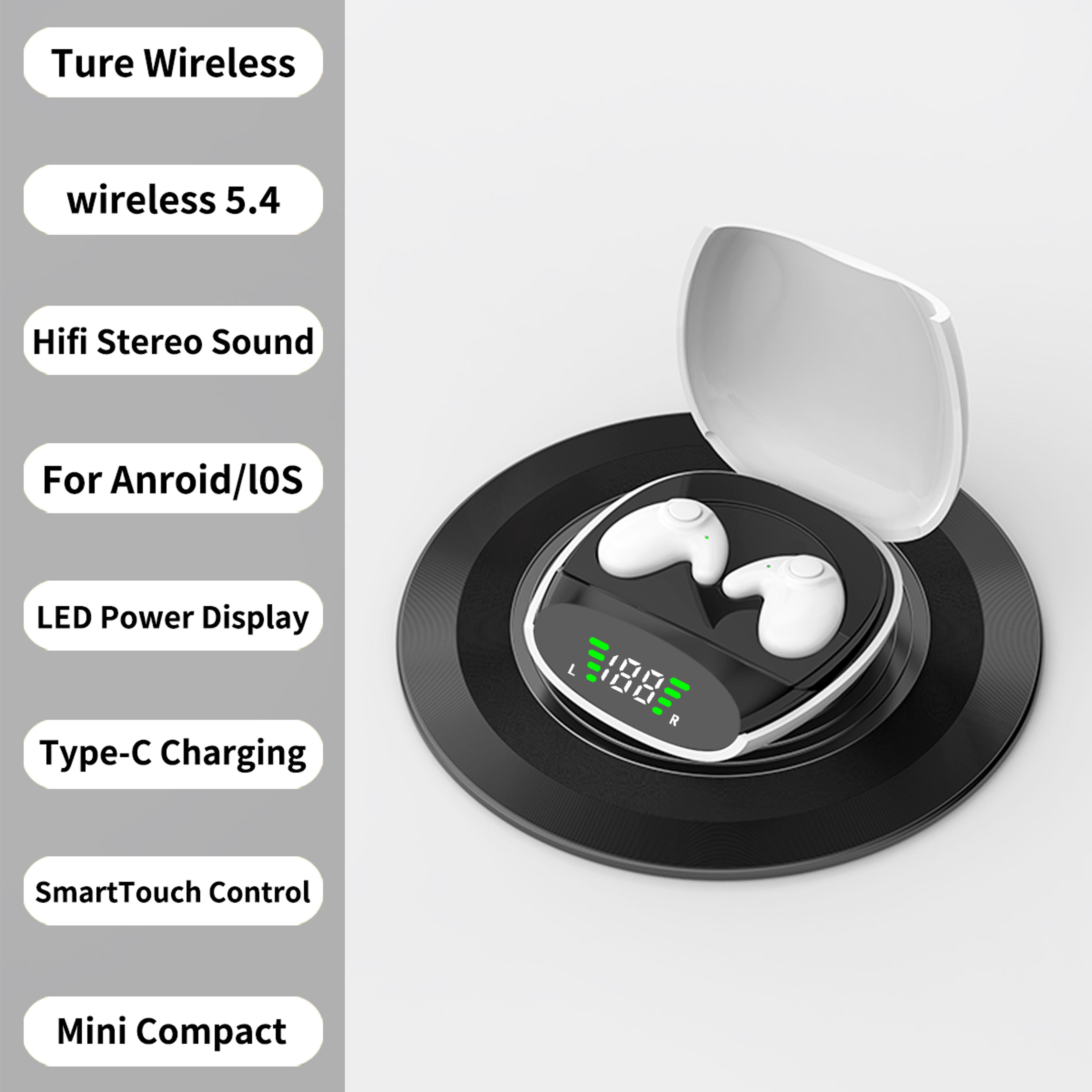Highend TWS Dual Ear Sleep In Ear Wireless Sports Bluetooth Headphones Mini Painless Call Noise Can 6