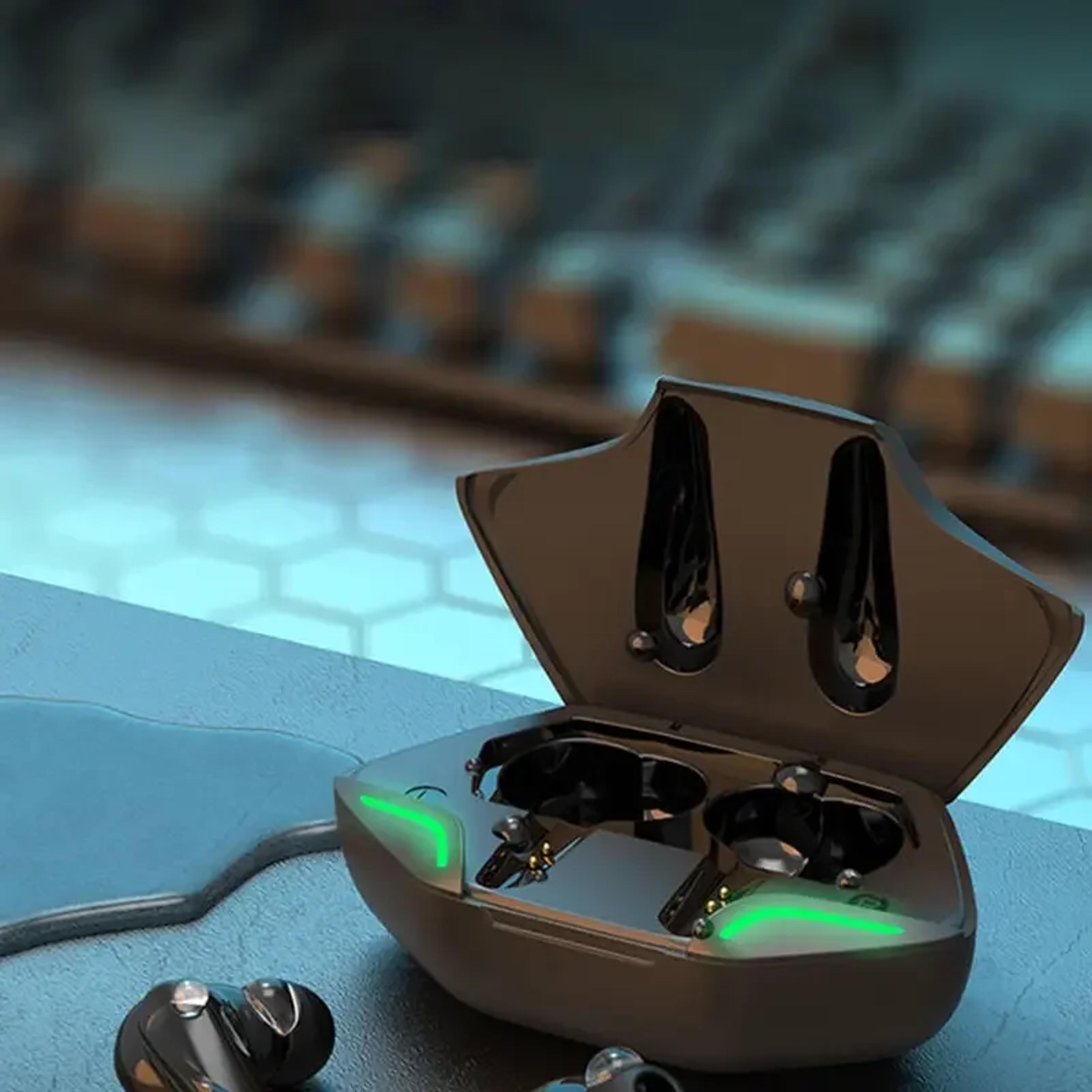 high fidelity bass tws wireless headphones, bluetooth game headphones with microphone, noise reduction earphones