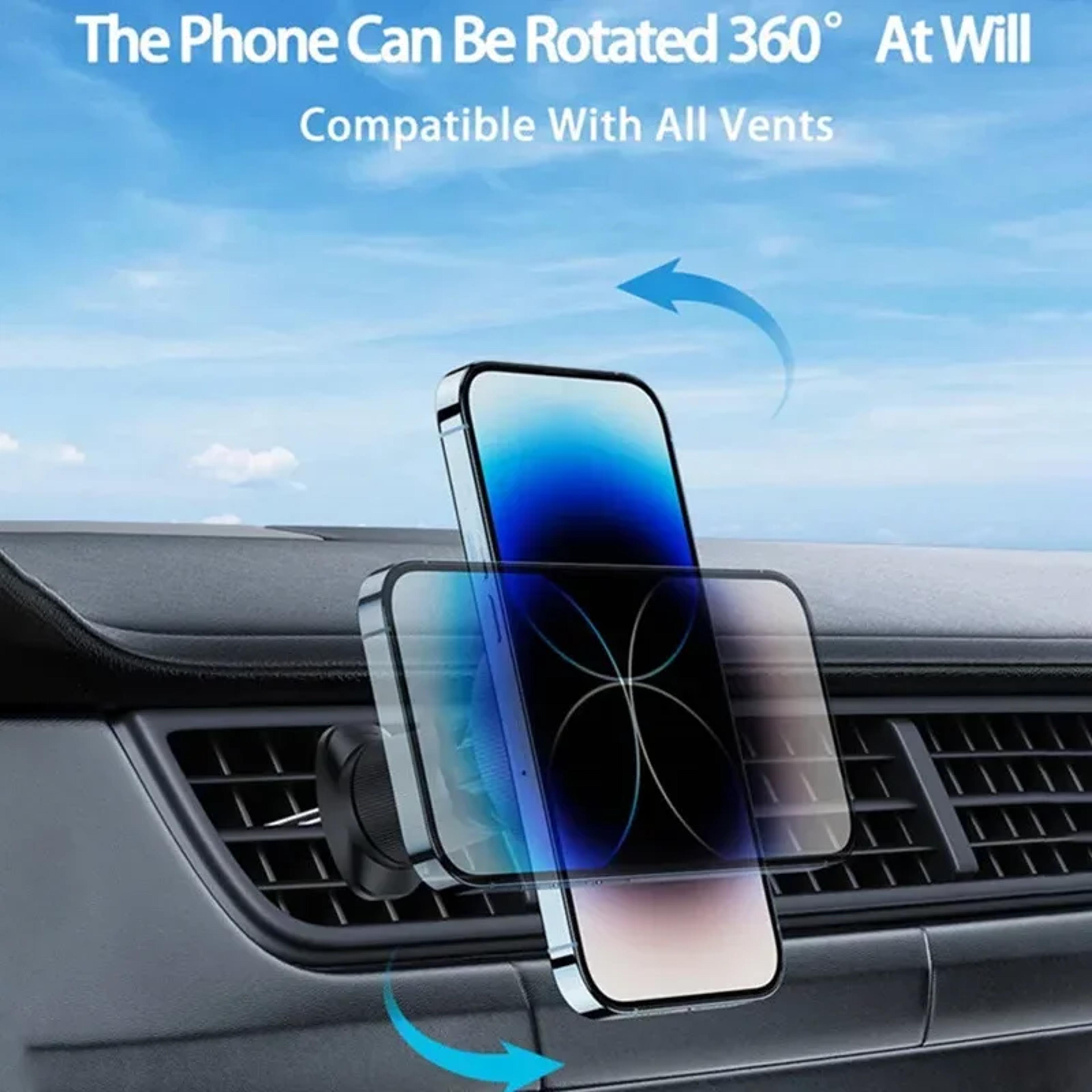Magnet Car Phone Holder Mount Magnetic Car Wireless Charger Stand Bracket For IPhone Fast Charging  4