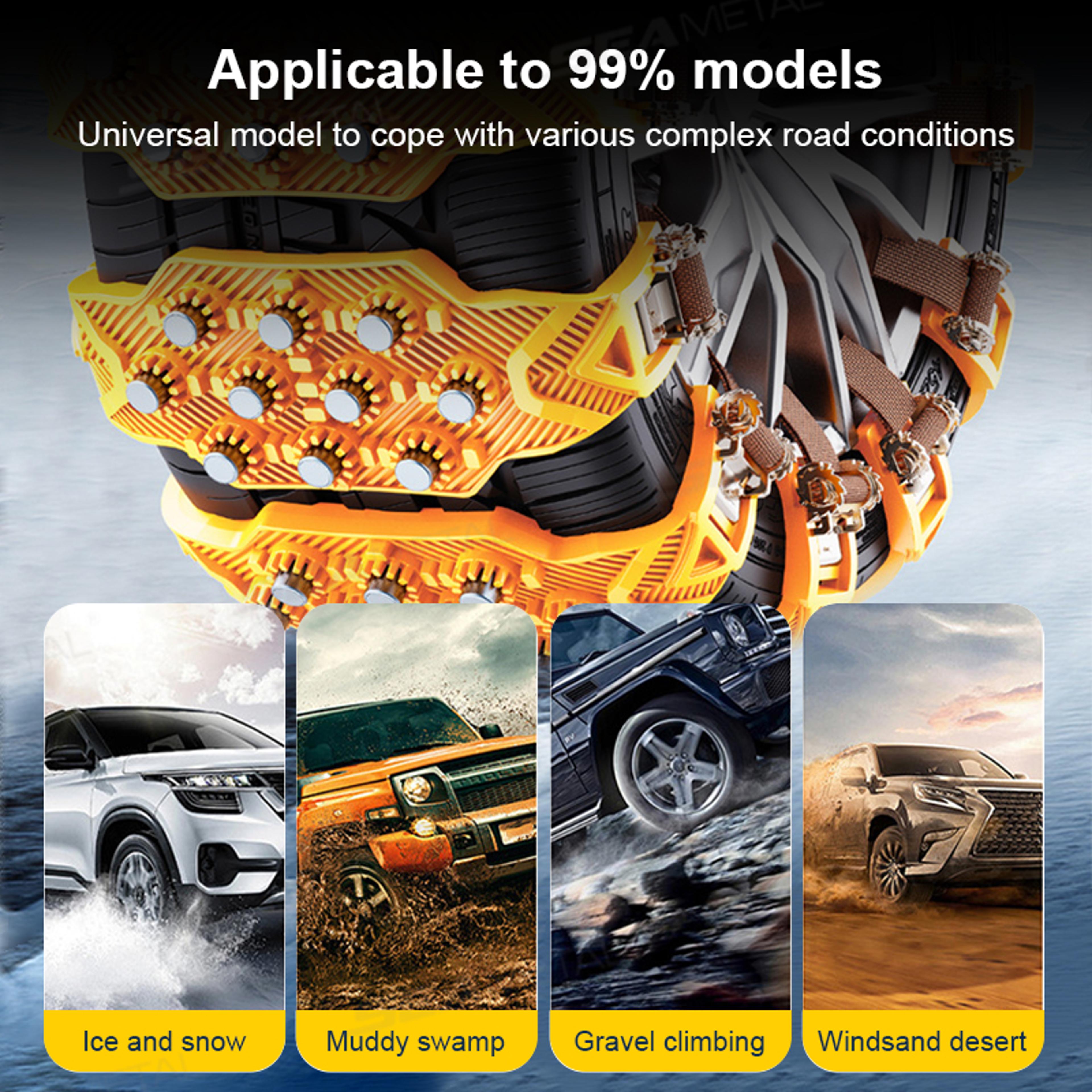 Snow Tire Antiskid Chains Car Winter Tire Wheels Snow Chains Wheel Tyre Cable Belt 1