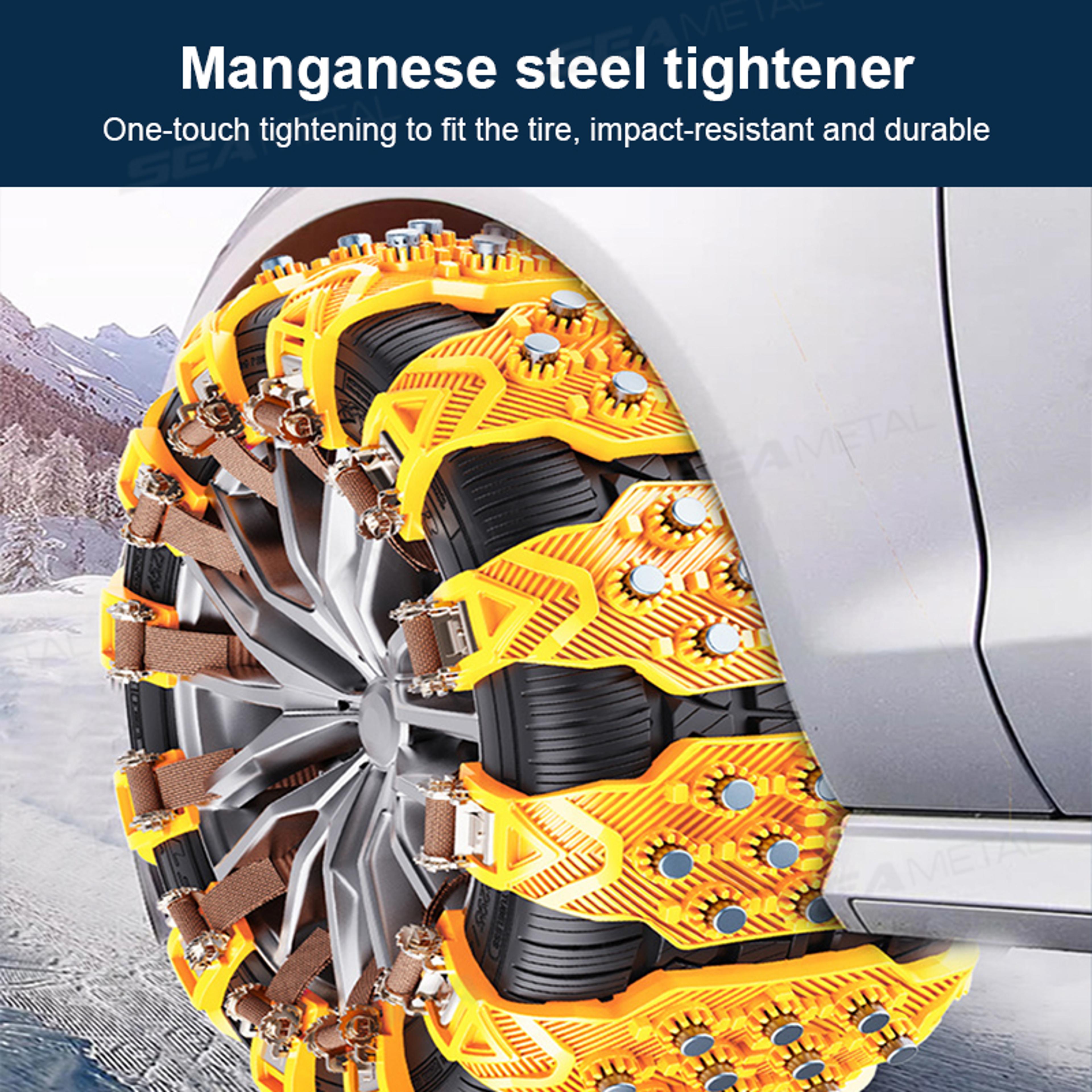 Snow Tire Antiskid Chains Car Winter Tire Wheels Snow Chains Wheel Tyre Cable Belt 2