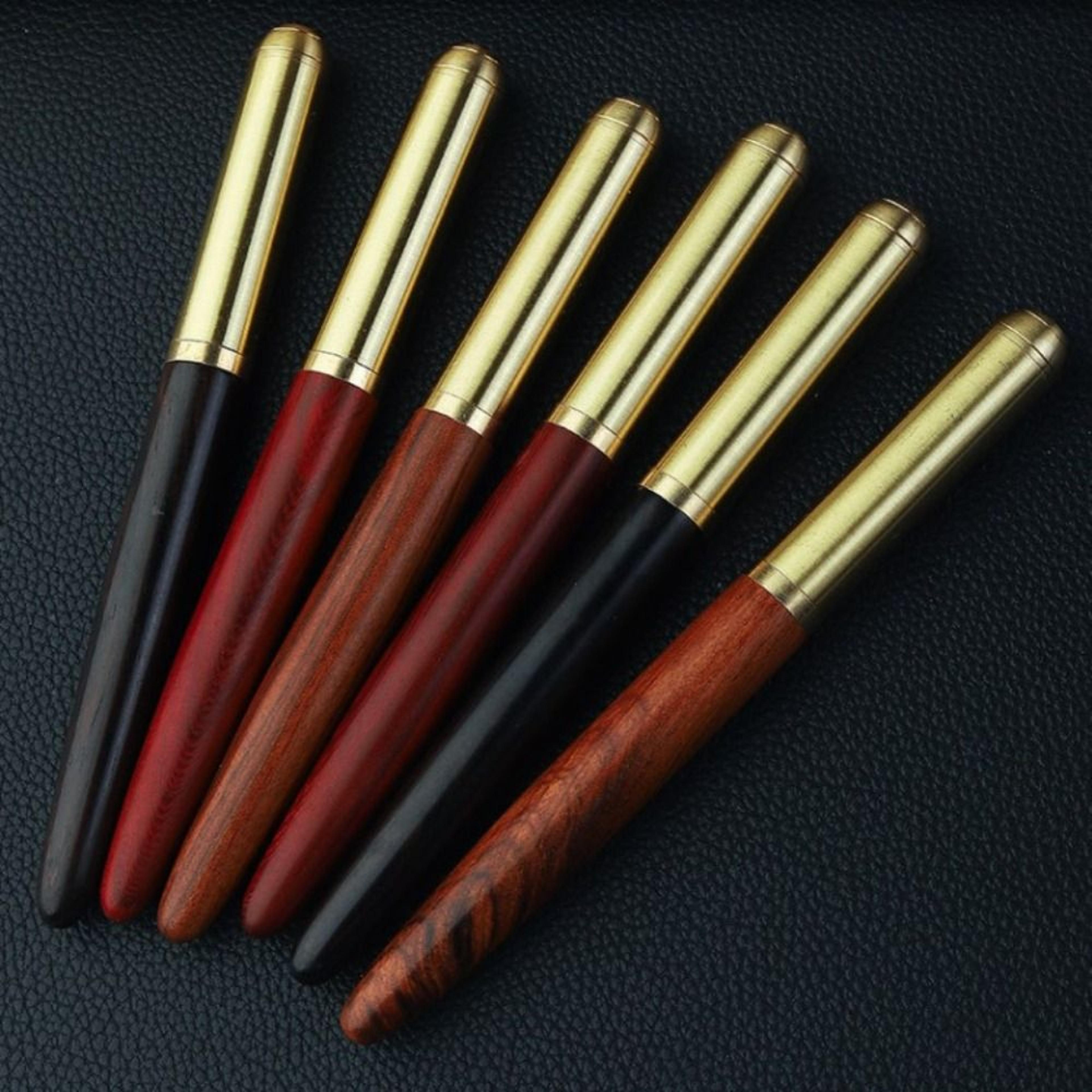 Luxury Business Signature Pen Highend Wood Fountain Pen Smooth Writing Calligraphy Pen For Students 3