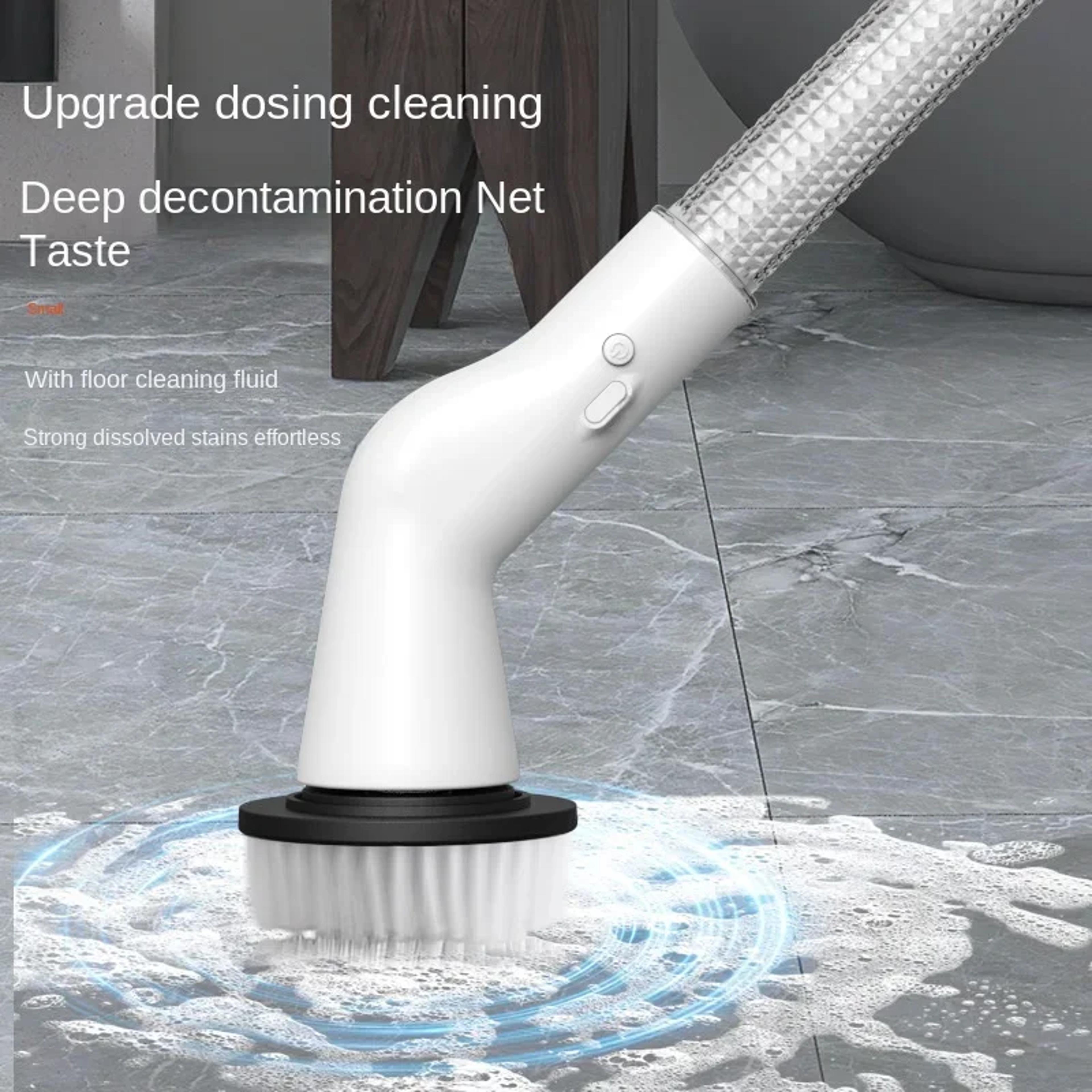 USB Rechargeable Electric Scrubber New Five In One Multifunctional Home Tool For Cleaning Bathroom  1