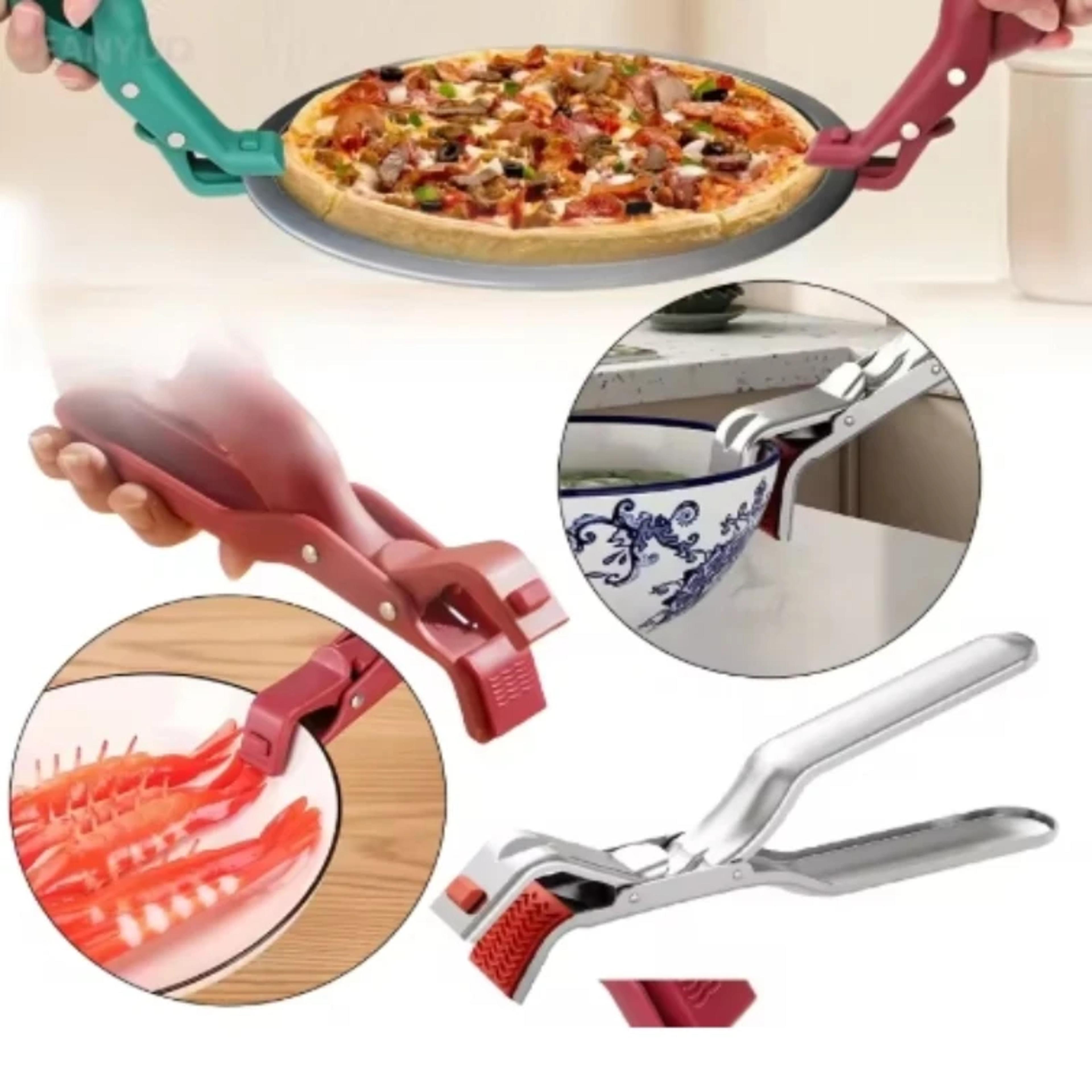 High Temperature Resistant Scald Clamp Silicone Tray Holder Slip Multi Functional Anti Scald Clamp  2