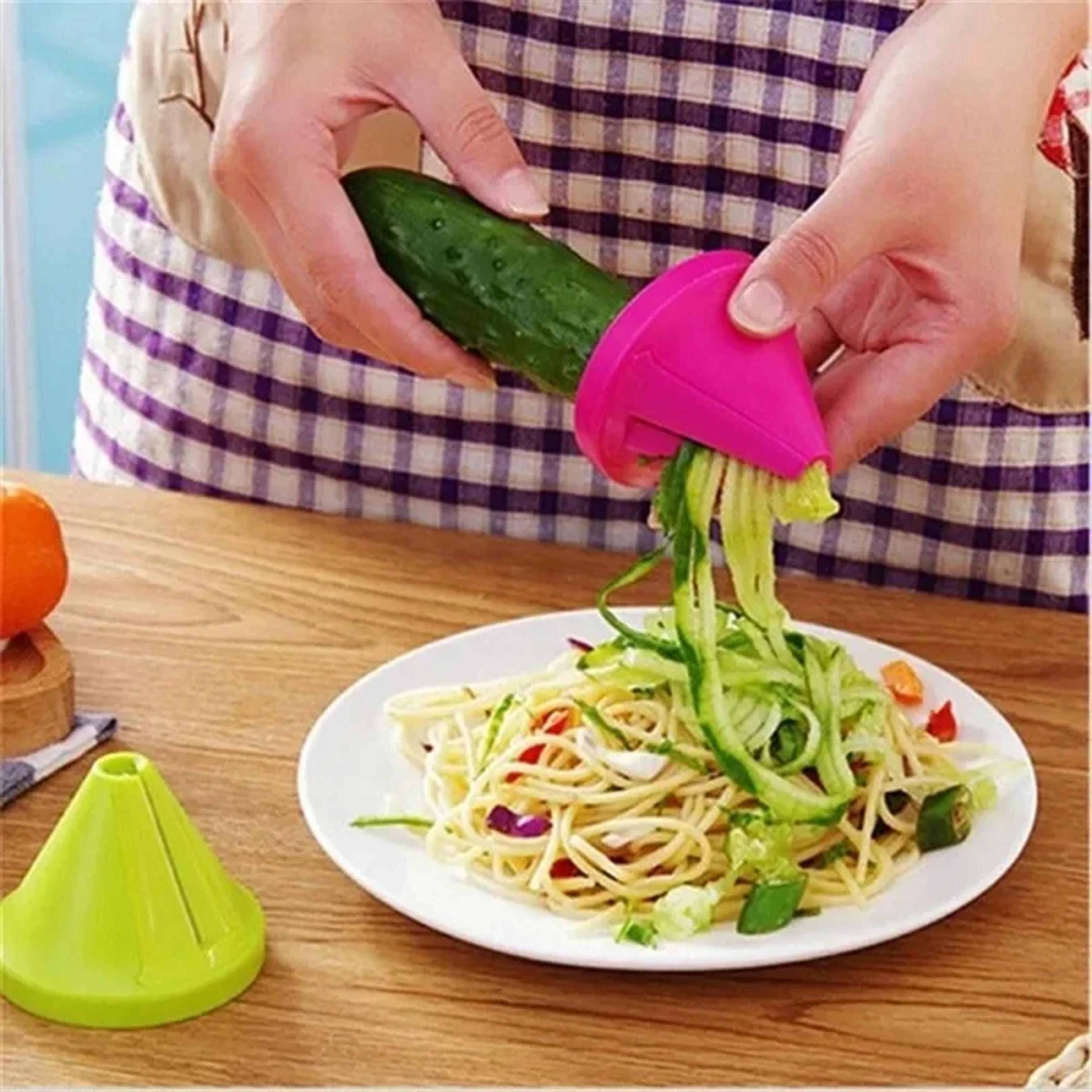 Kitchen Tools Multifunctional Manual Vegetable Cutter Fast Spiral Grater For Fruits And Vegetables  1