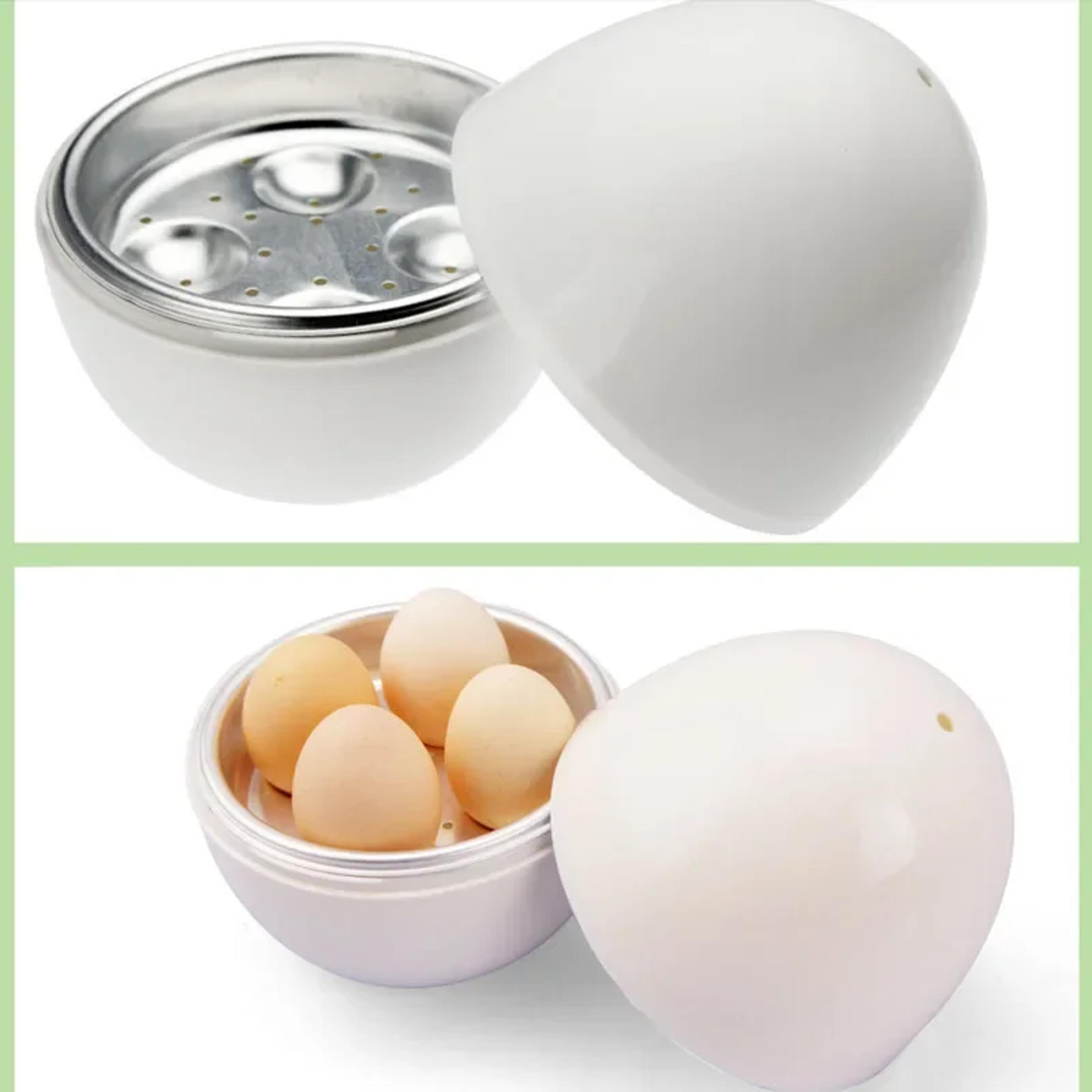 Hard Or Soft Boiled Kitchen Cooking Tools Microwave Egg Steamer Boiler Cooker 1