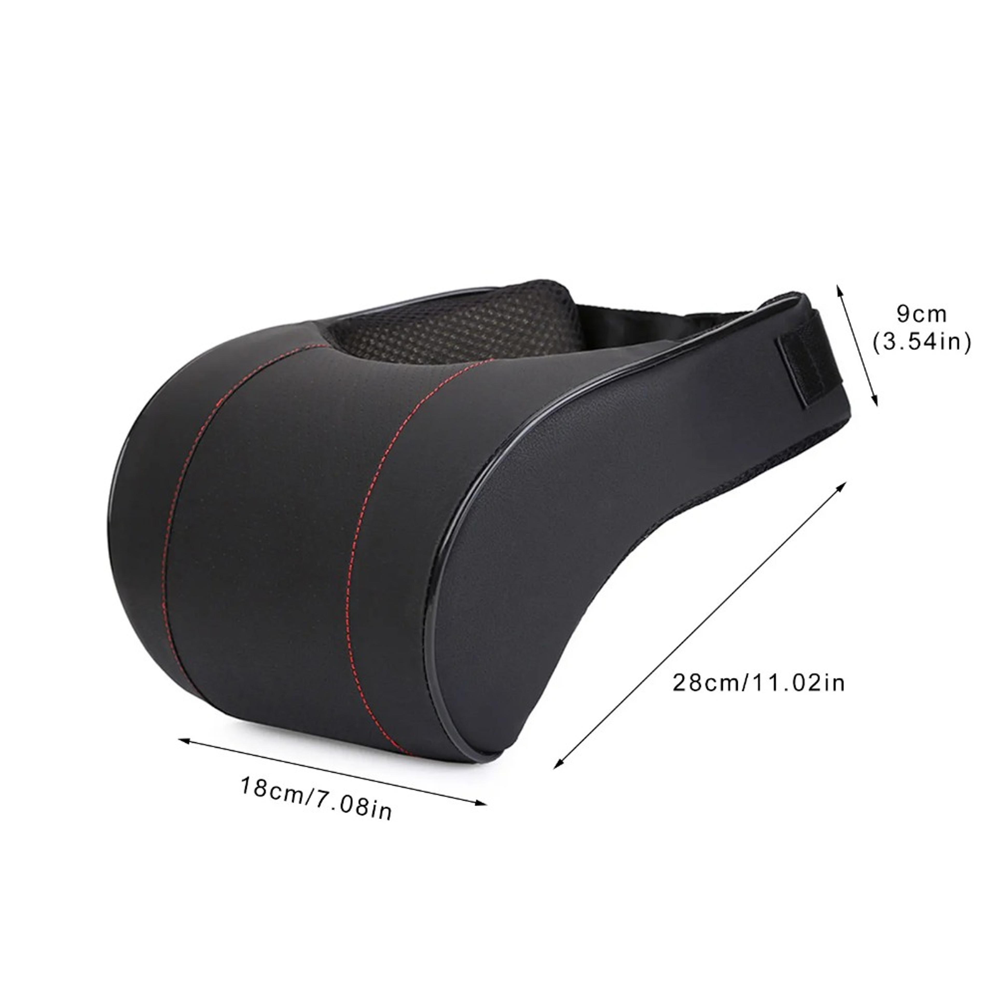 PU Leather Headrest Cushion For Comfortable Driving Memory Foam Car Neck Pillow Seat Headrest Pad F 5