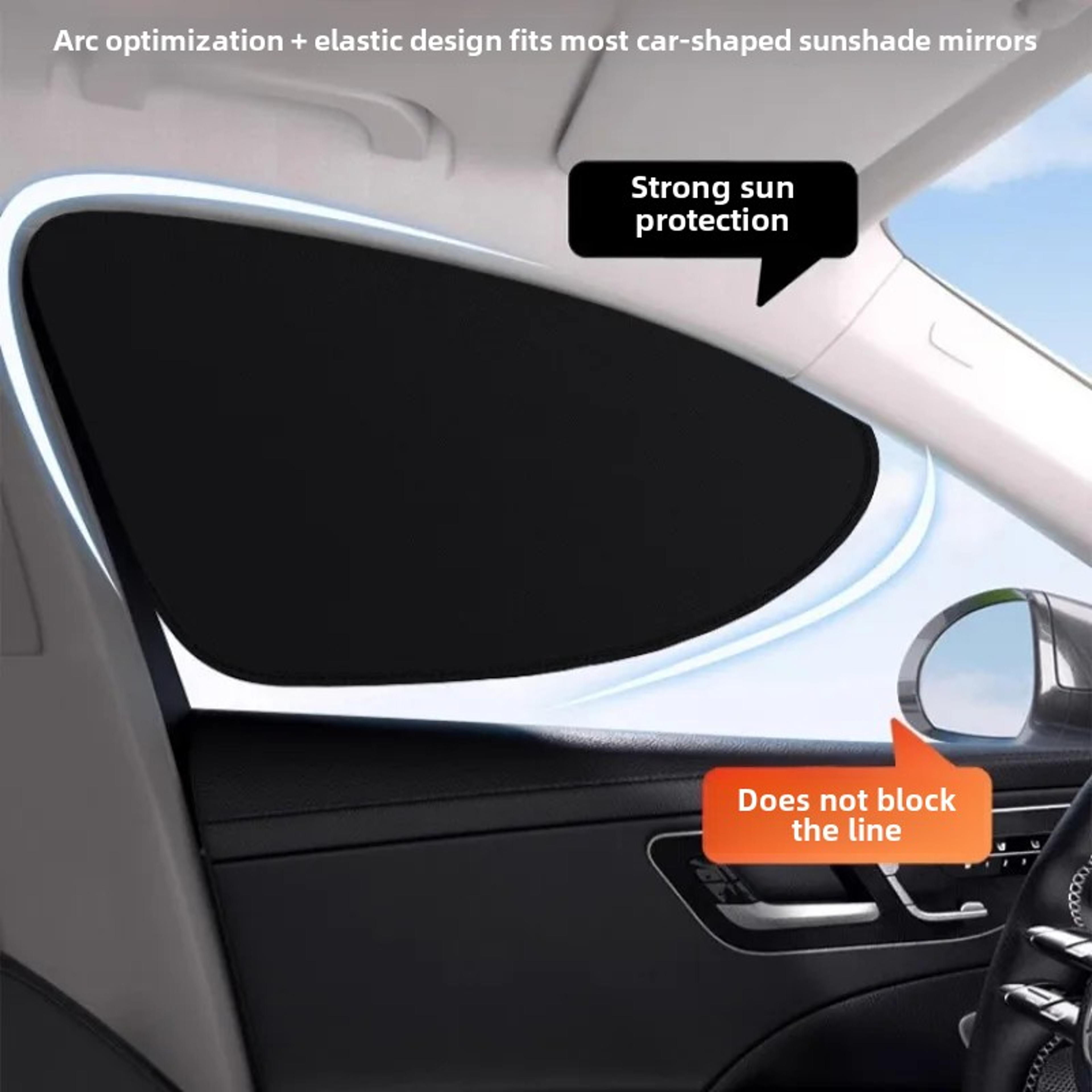 Privacy Sunshade For Car Four Piece Set Of Electrostatic Adsorption Window Sunshade For Camping 1