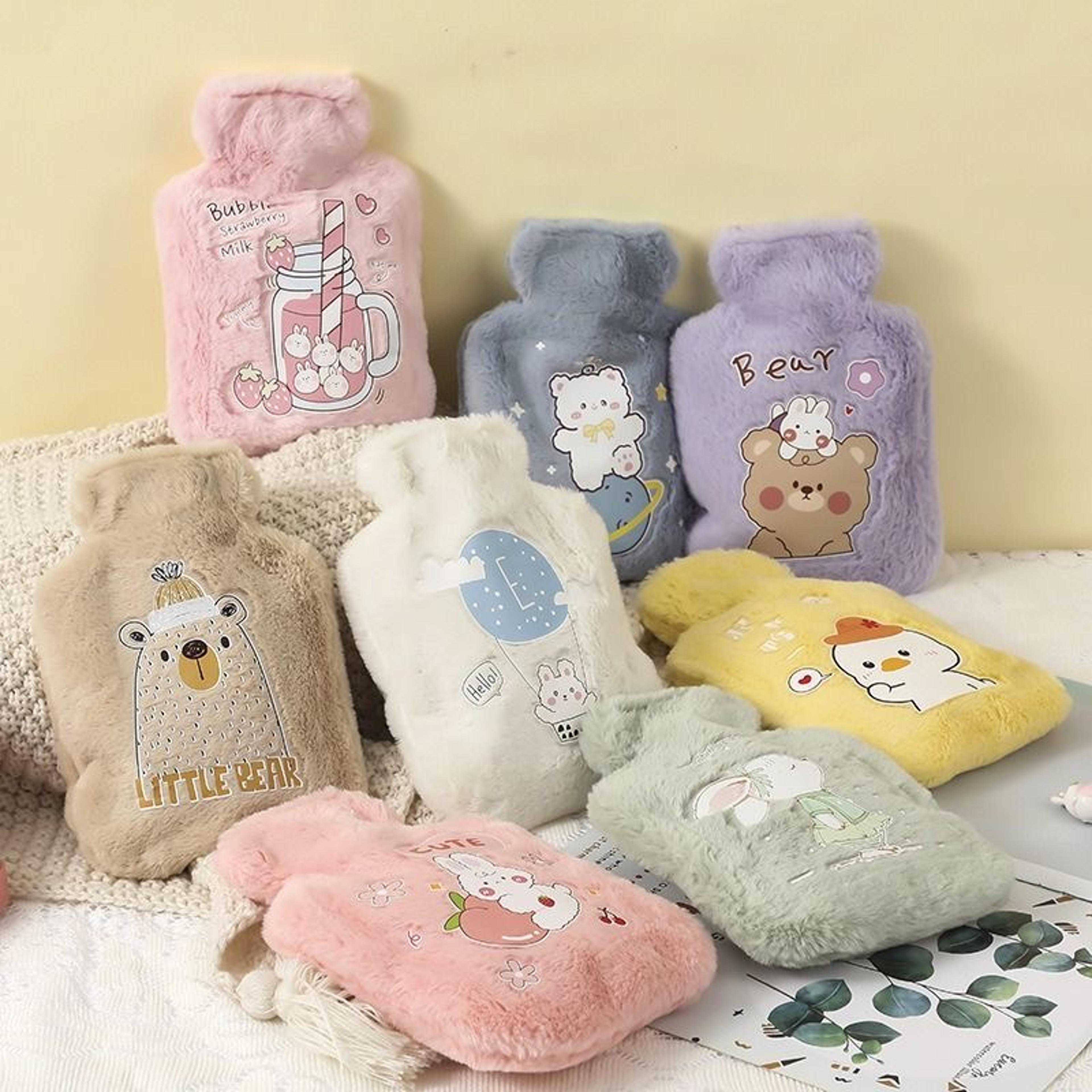 Thickened ExplosionProof Water Filled Hot Water Bag Womens Warm Hands Warm Stomach Warm Feet 0