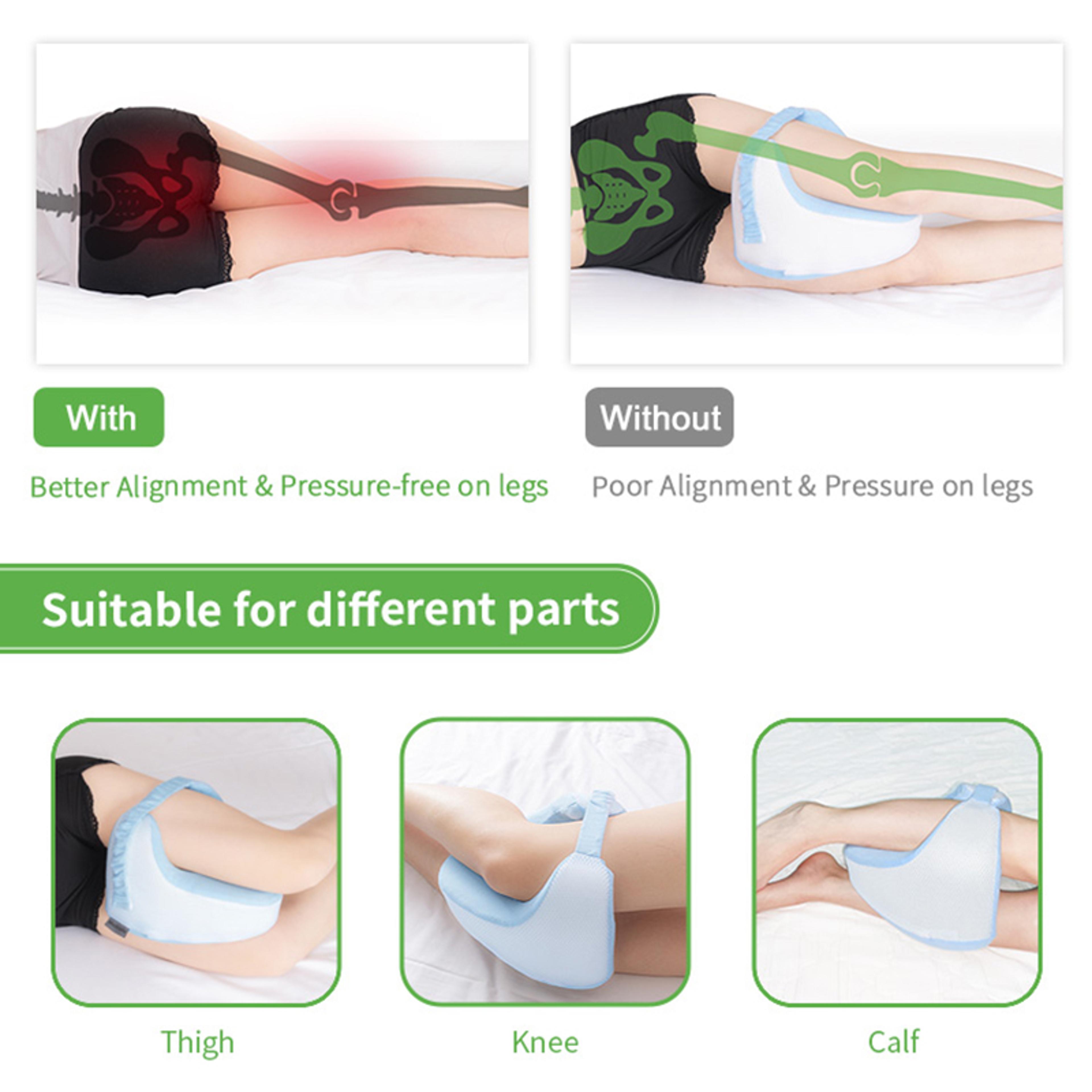 Foam Pillow For Pain Relief Body Leg Pillow For Sciatica Back  Hip Support Cushion 2