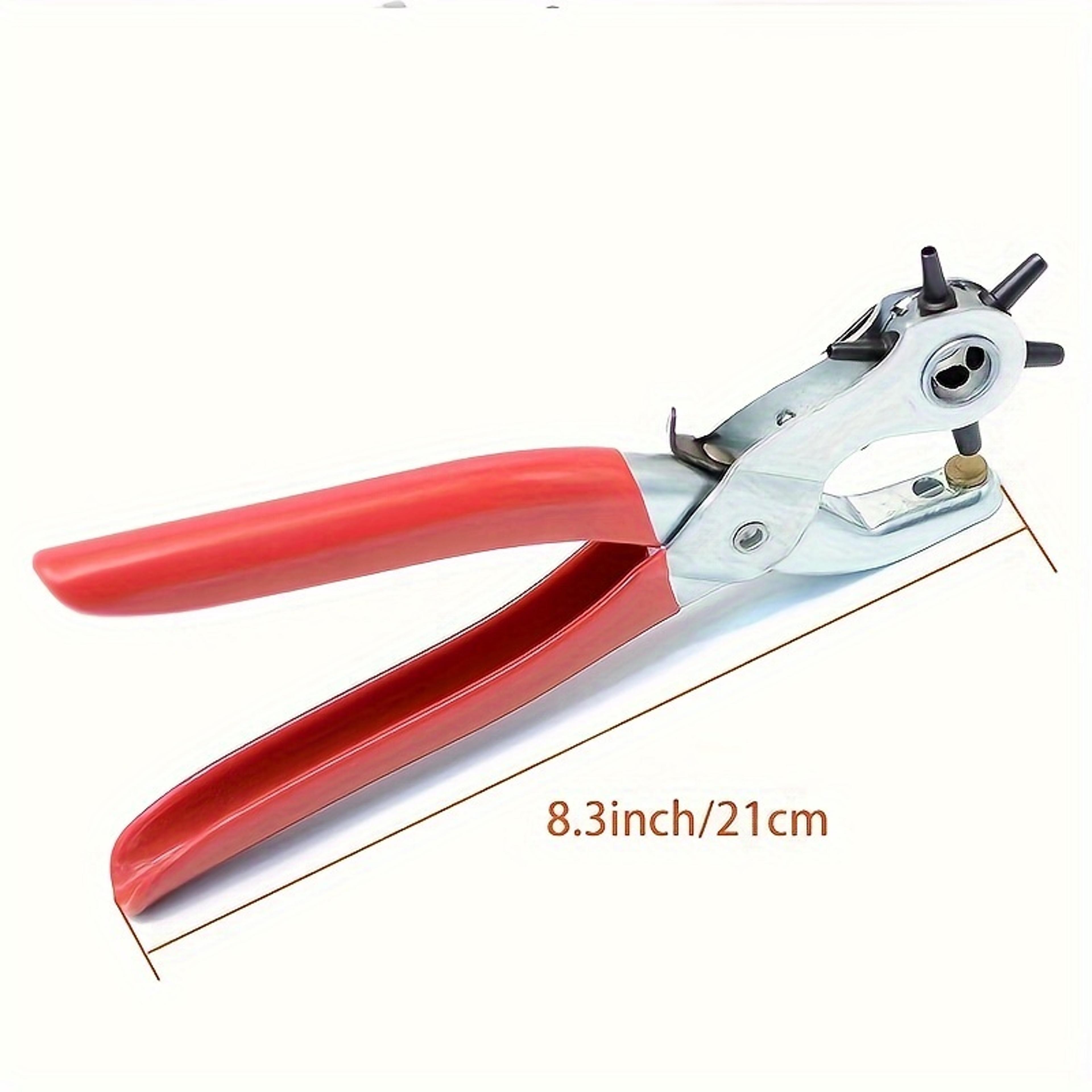 Belt Hole Puncher Tool Leather Punching Tool With Carbon Steel For Crafts  DIY Projects 2
