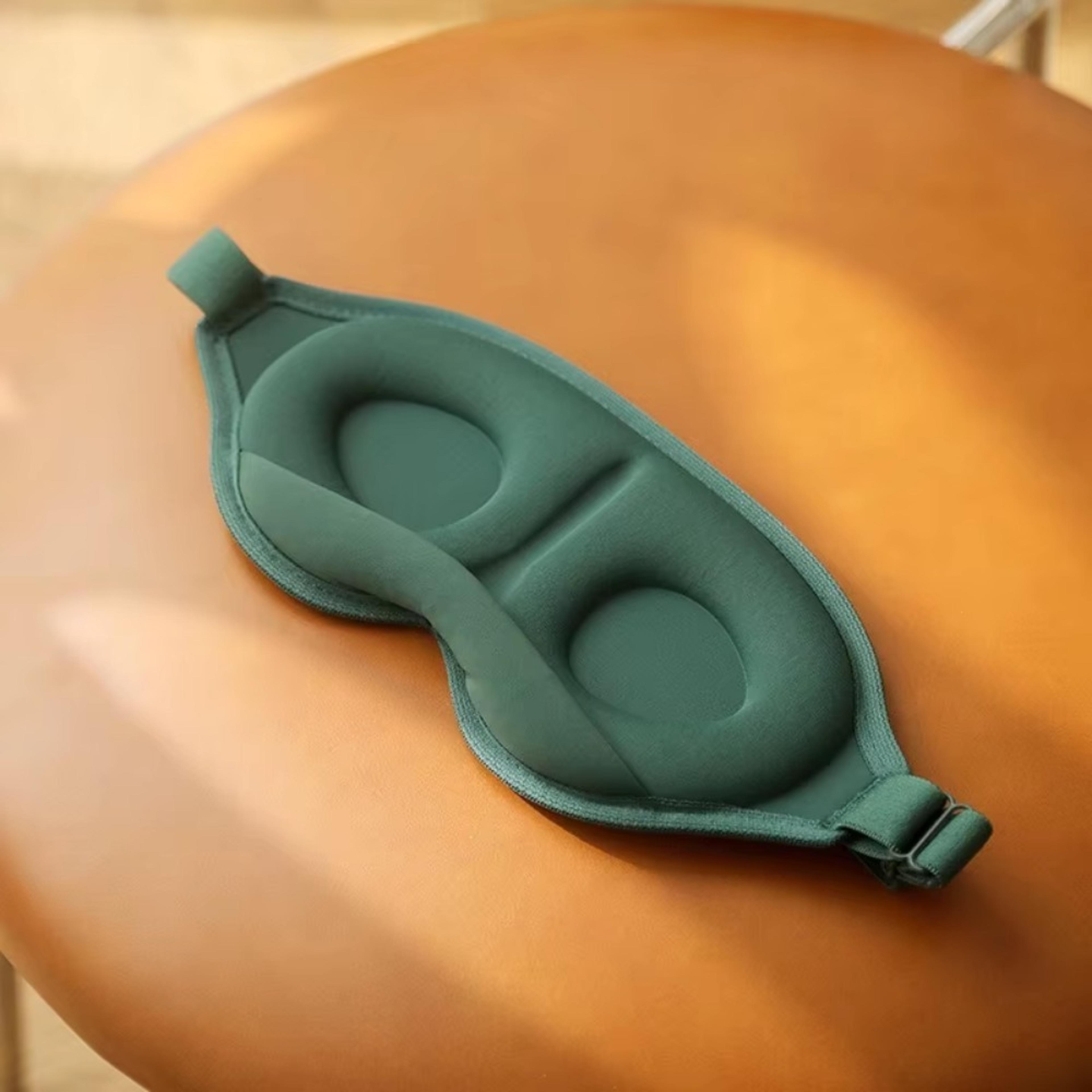 Pressure Free Sleeping Mask Light Blocking Capsule Eye Mask Summer Soft 3D Breathable Sleep And Sun 9