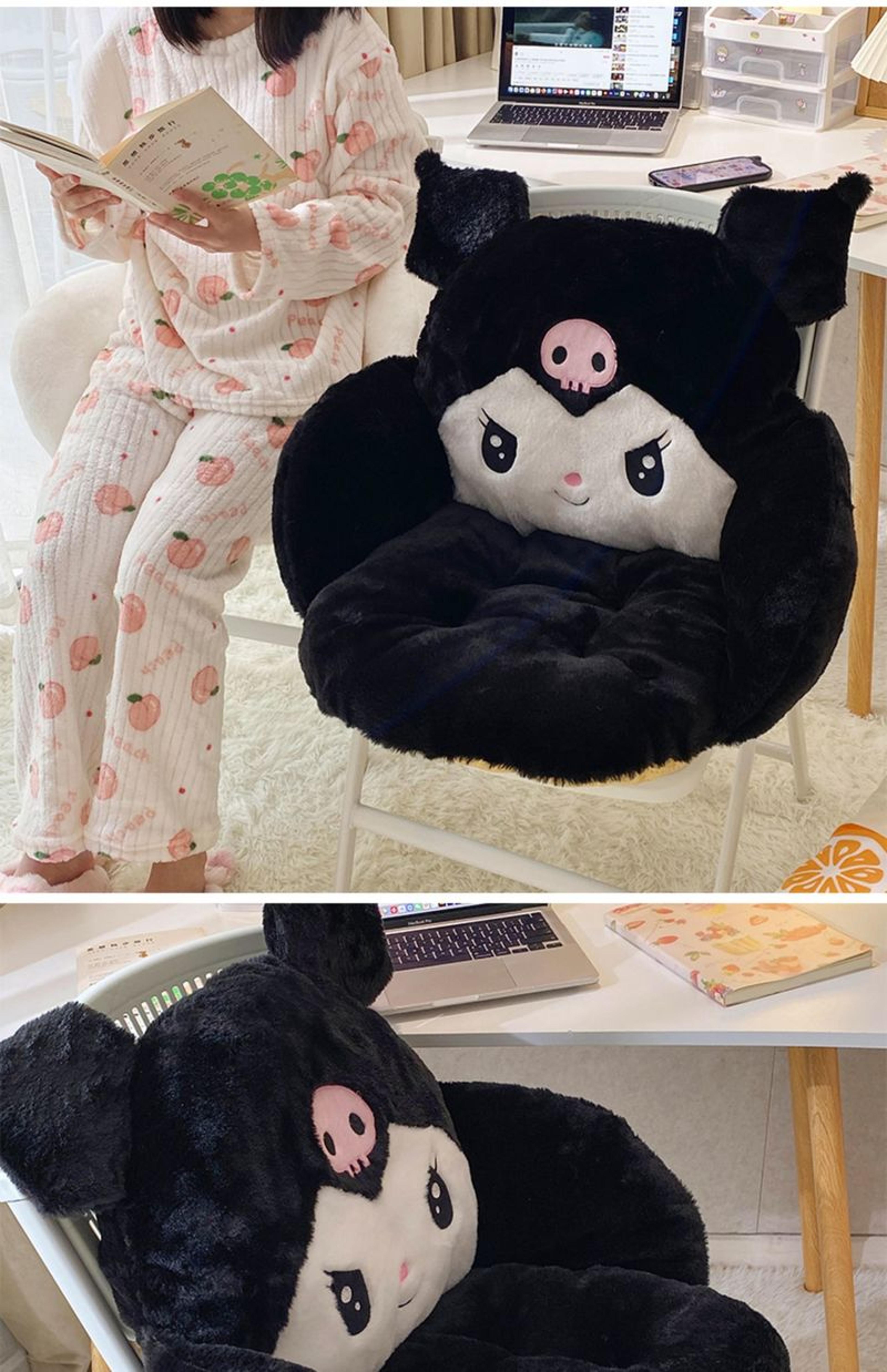 Cute Cartoon Doll Cushion Winter Warm Office Chair Pillow Creative Plush Bedding Gift For Girls 4