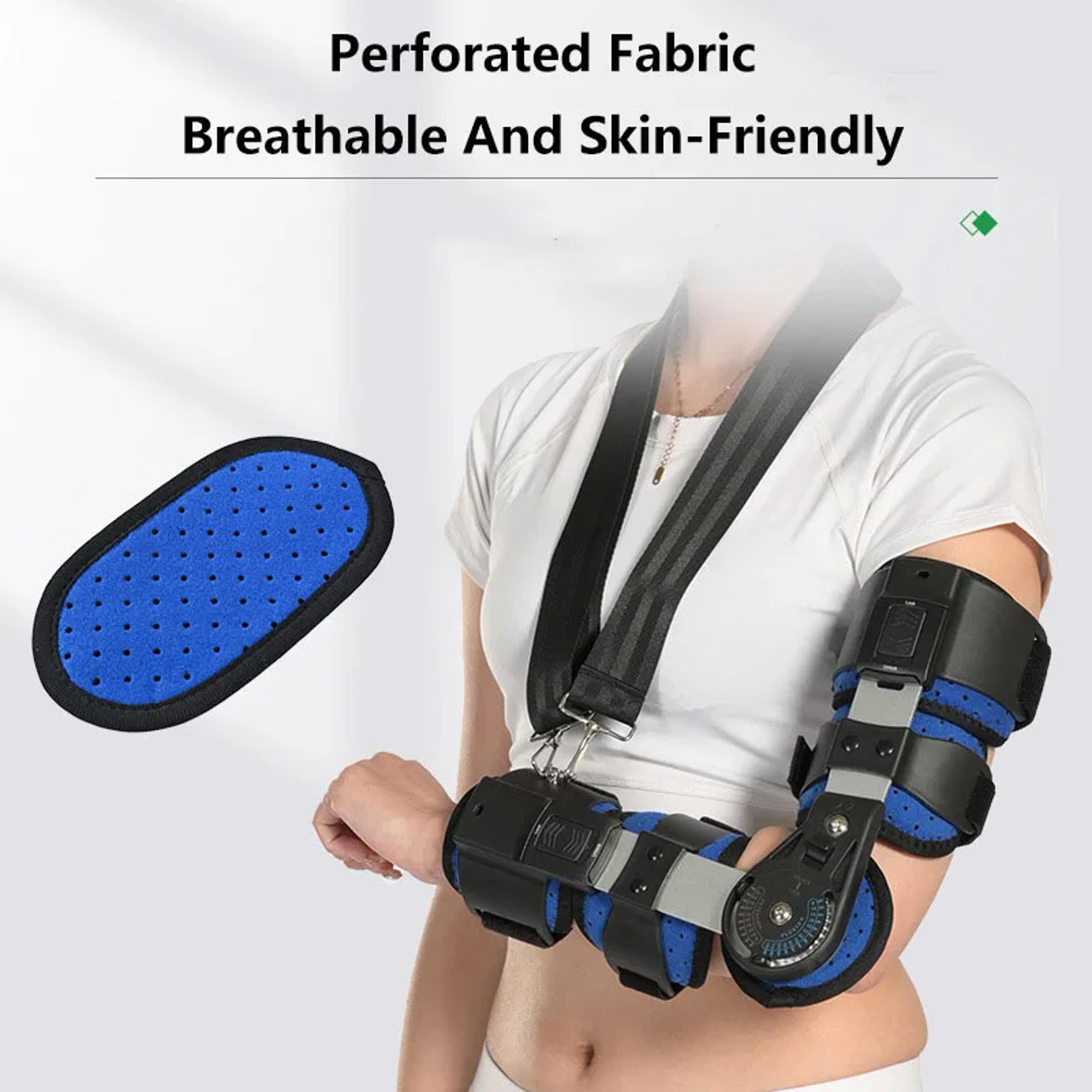 Breathable Elbow Brace Adjustable OP Rear Elbow Brace For Arm Injury Recovery Lightweight And Comfo 5