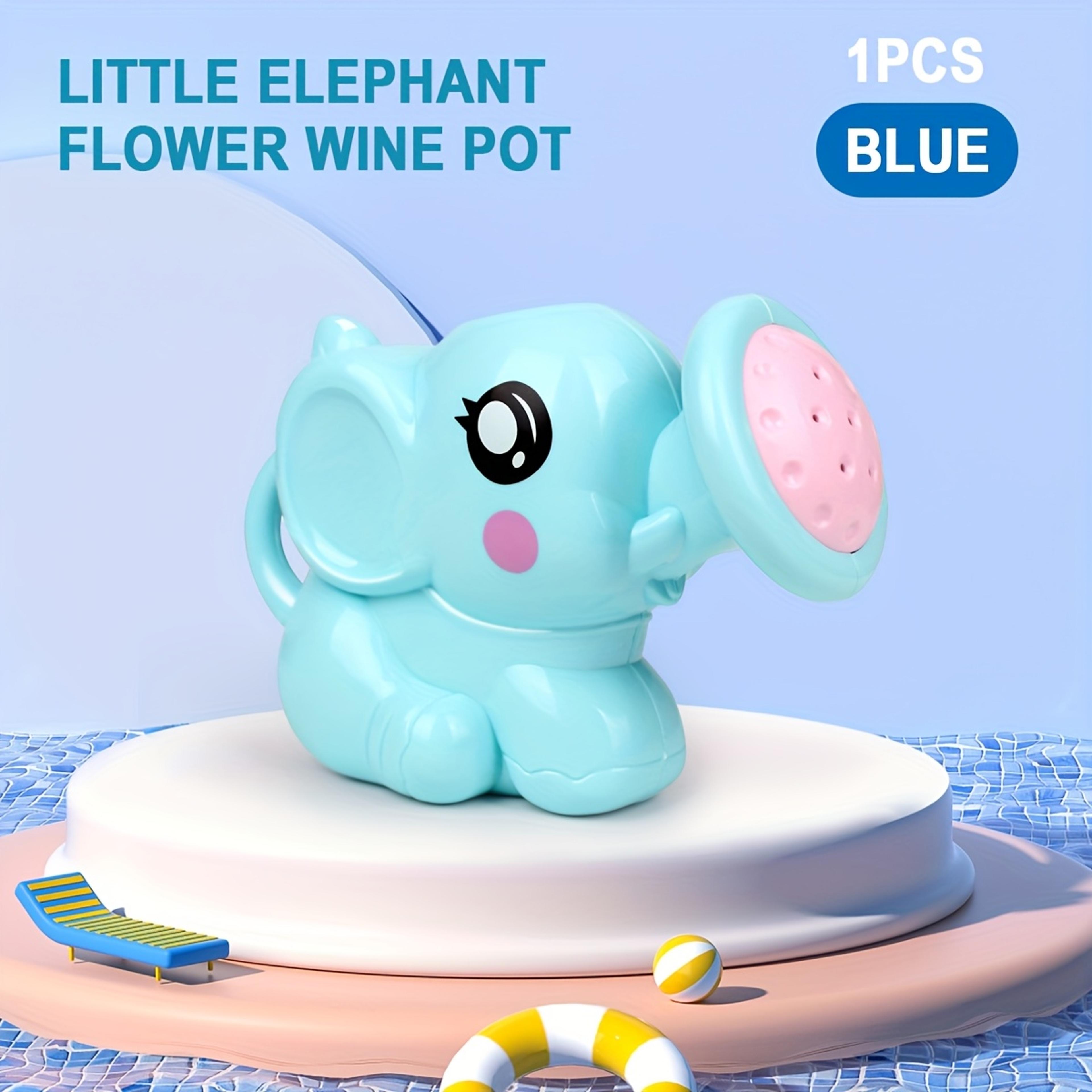 Cute Cartoon Elephant Shower Kettle Fun Youngsters Bath Toys Kids Water Play Accessories 6