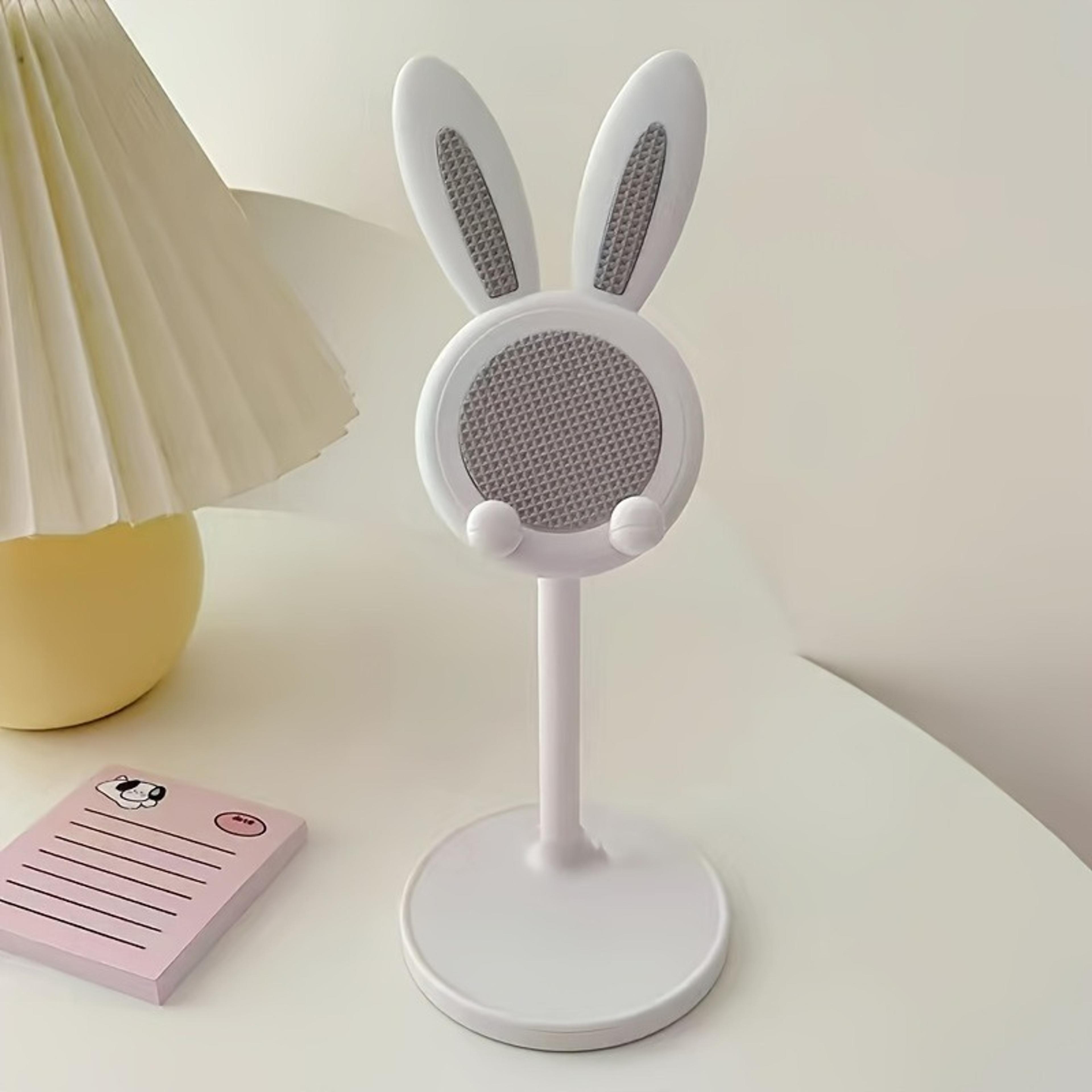 Adjustable Phone Stand For IPhone Samsung  Xiaomi  Cute Cartoon Rabbit Desk Holder 6