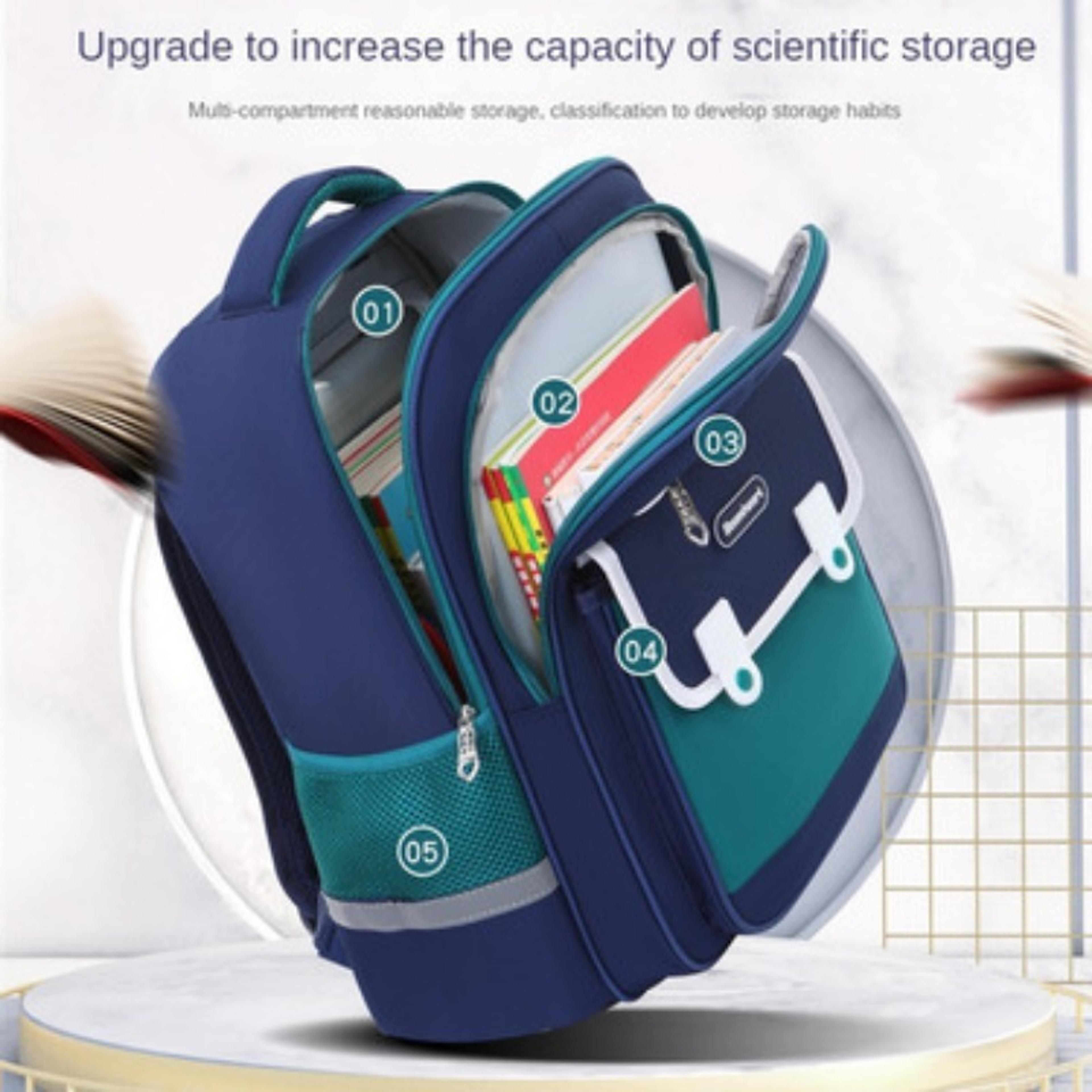 Breathable Lightweight Backpack Spine Protection For Boys  Girls 1