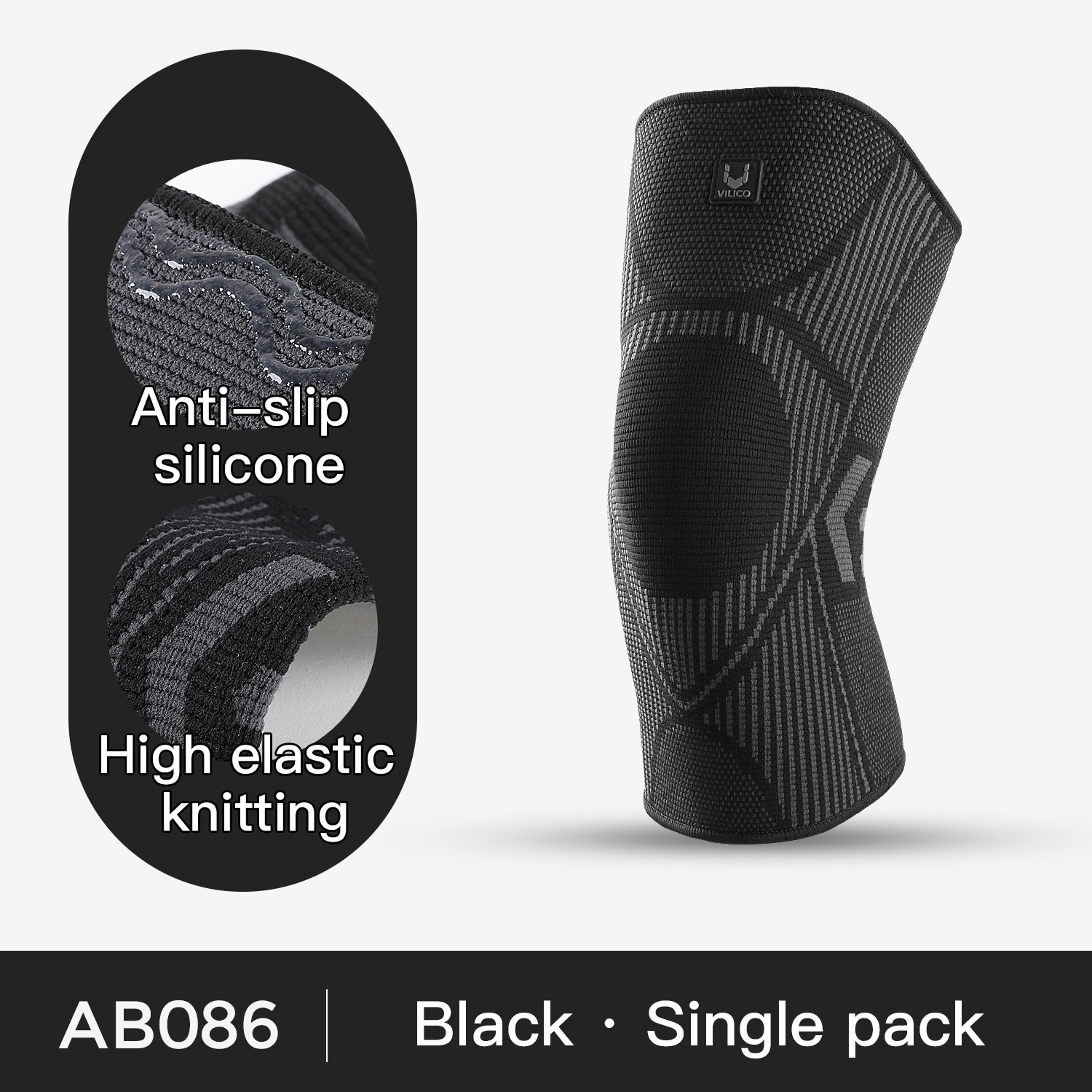 Knee Sleeve With Professional Compression AntiSlip Silicone Knee Braces For Meniscus Tear  Pain Rel 3
