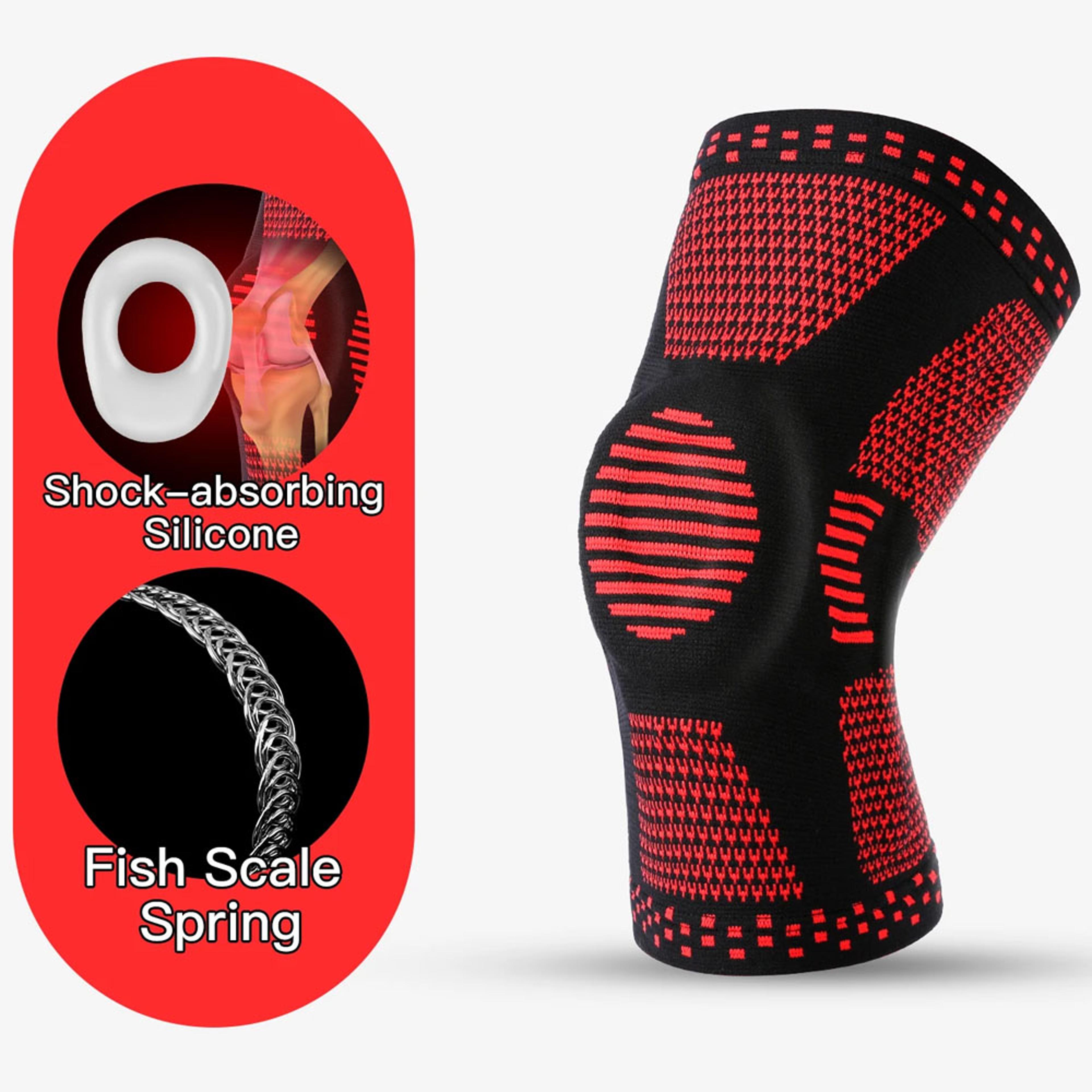 Adjustable Patella Knee Pads High Elastic Knee Support Brace Basketball Volleyball Safety Guard Str 8