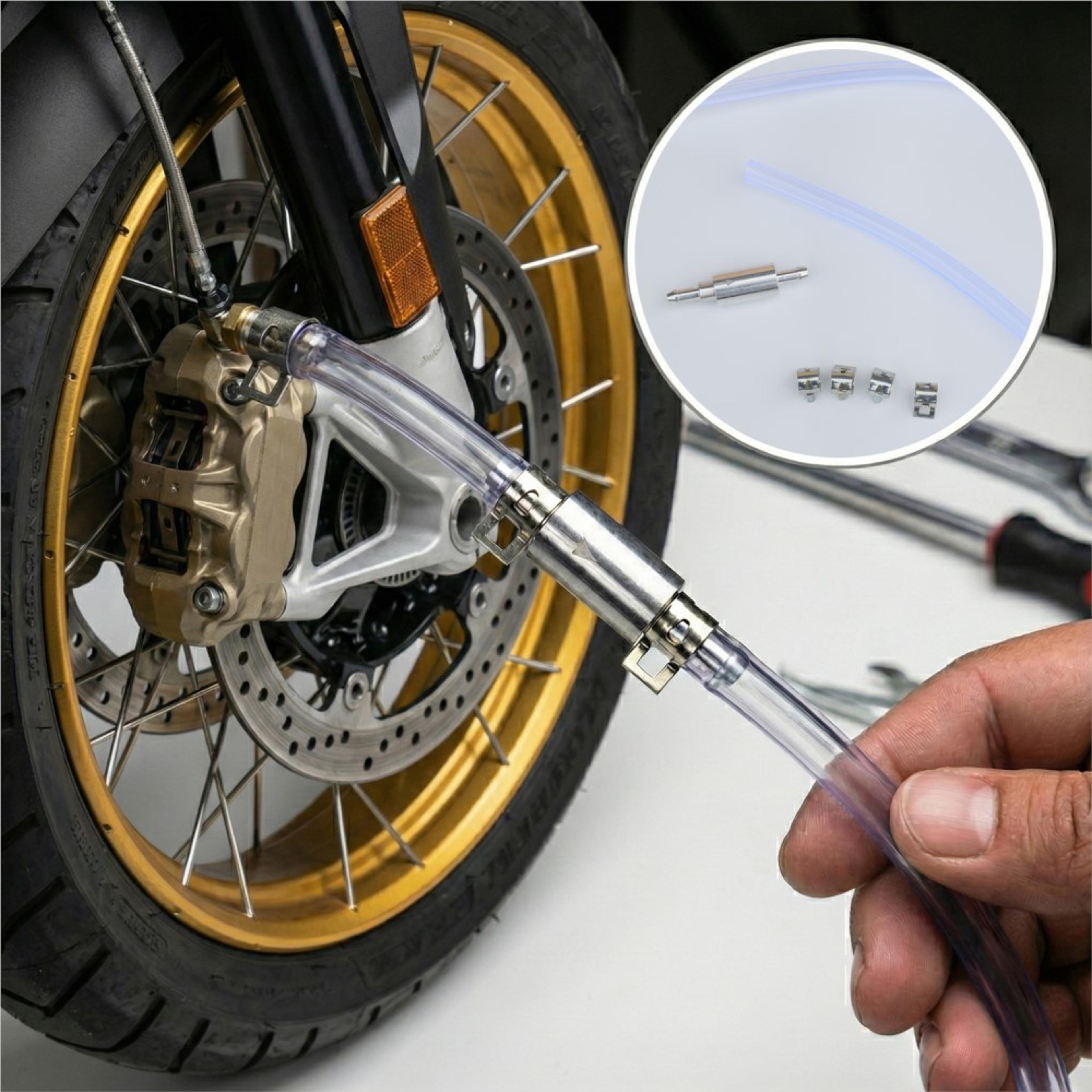 Hydraulic Clutch One Way Valve Tube Bleeding Tool Car Clutch Brake Bleeder Hose Kit 0