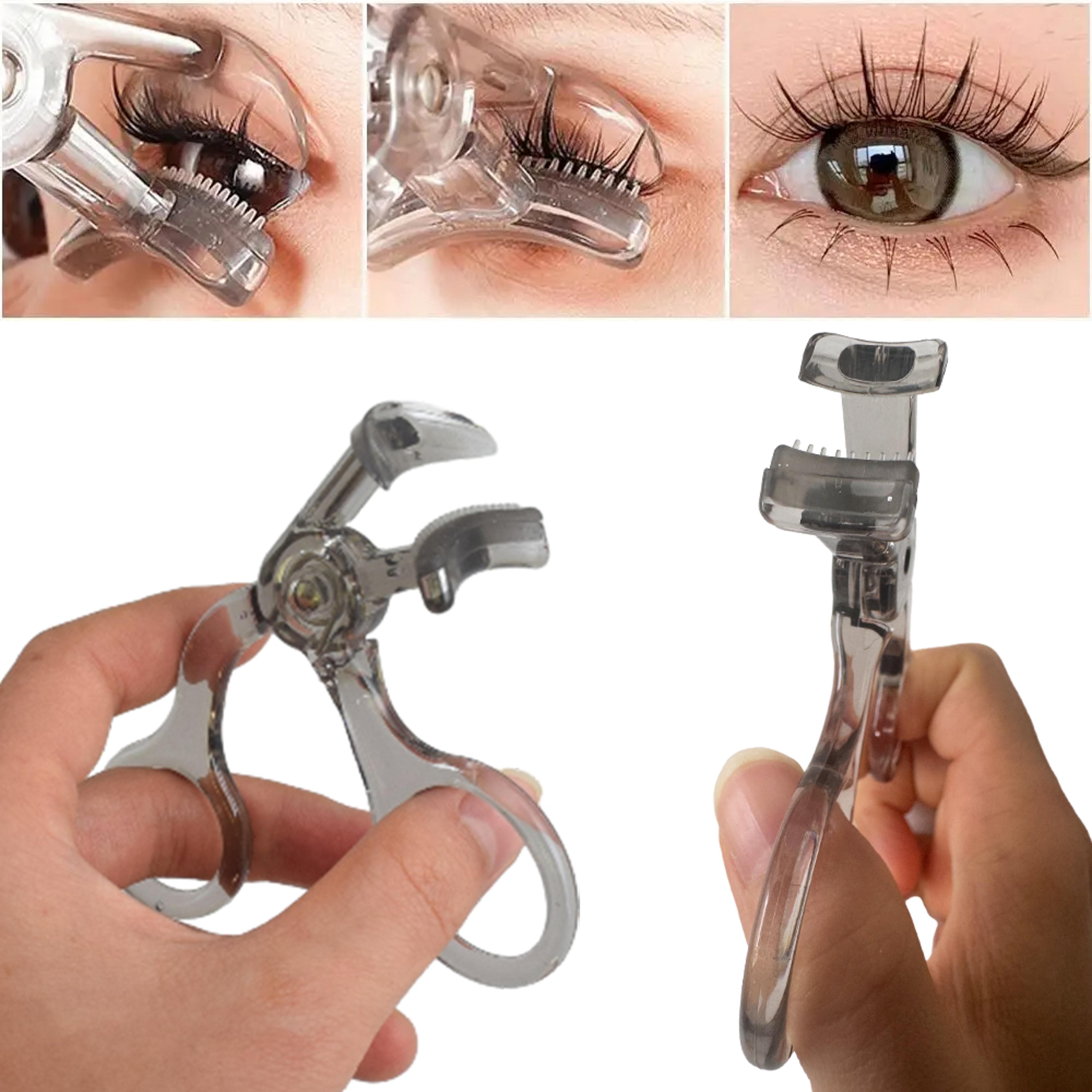 Waterproof Eyelash Curler With Comb Dual Type For Wide And Partial Clip Options 0