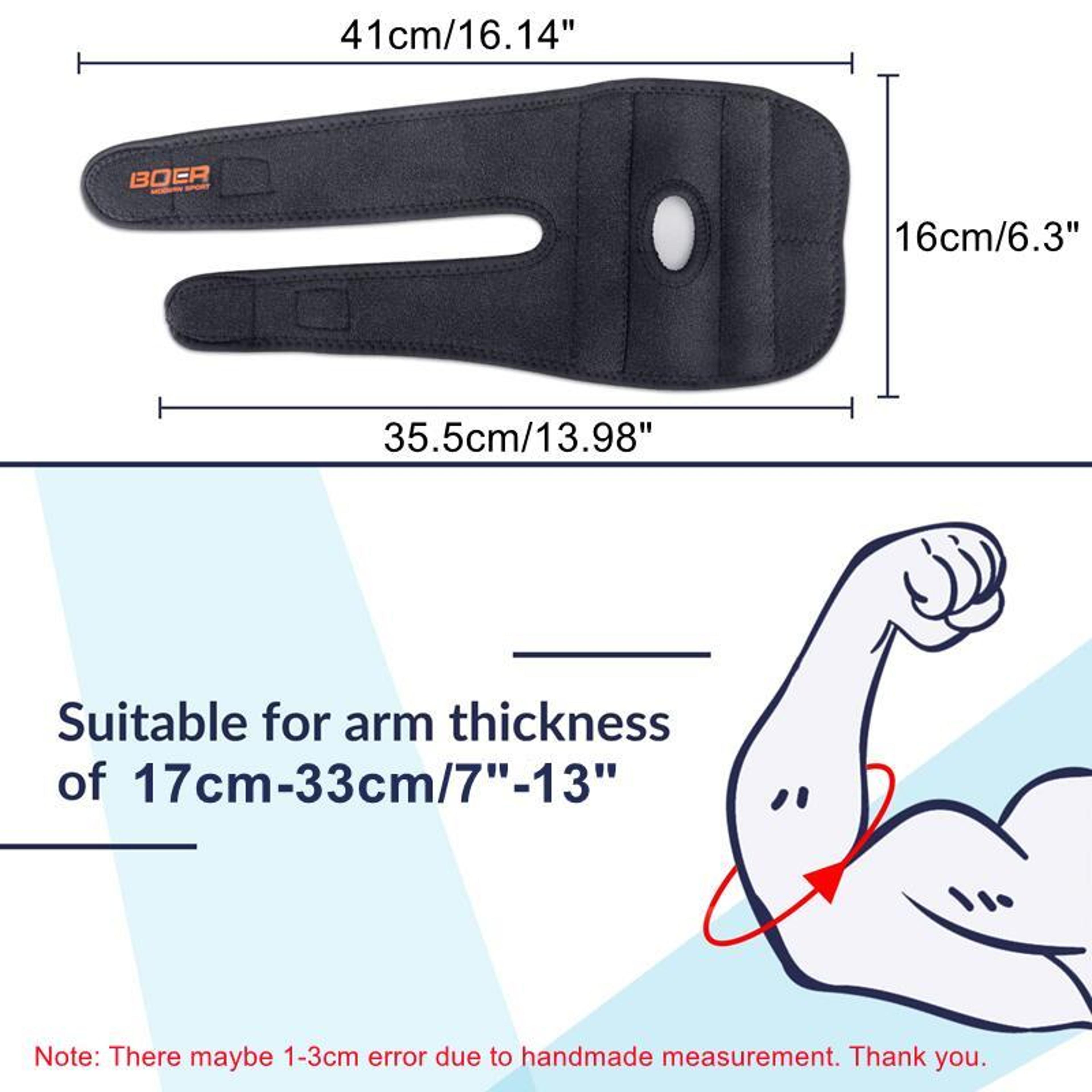Elbow Support For Tendonitis Tennis Elbow Protector Compression Sleeve For Arthritis  Weight Liftin 2