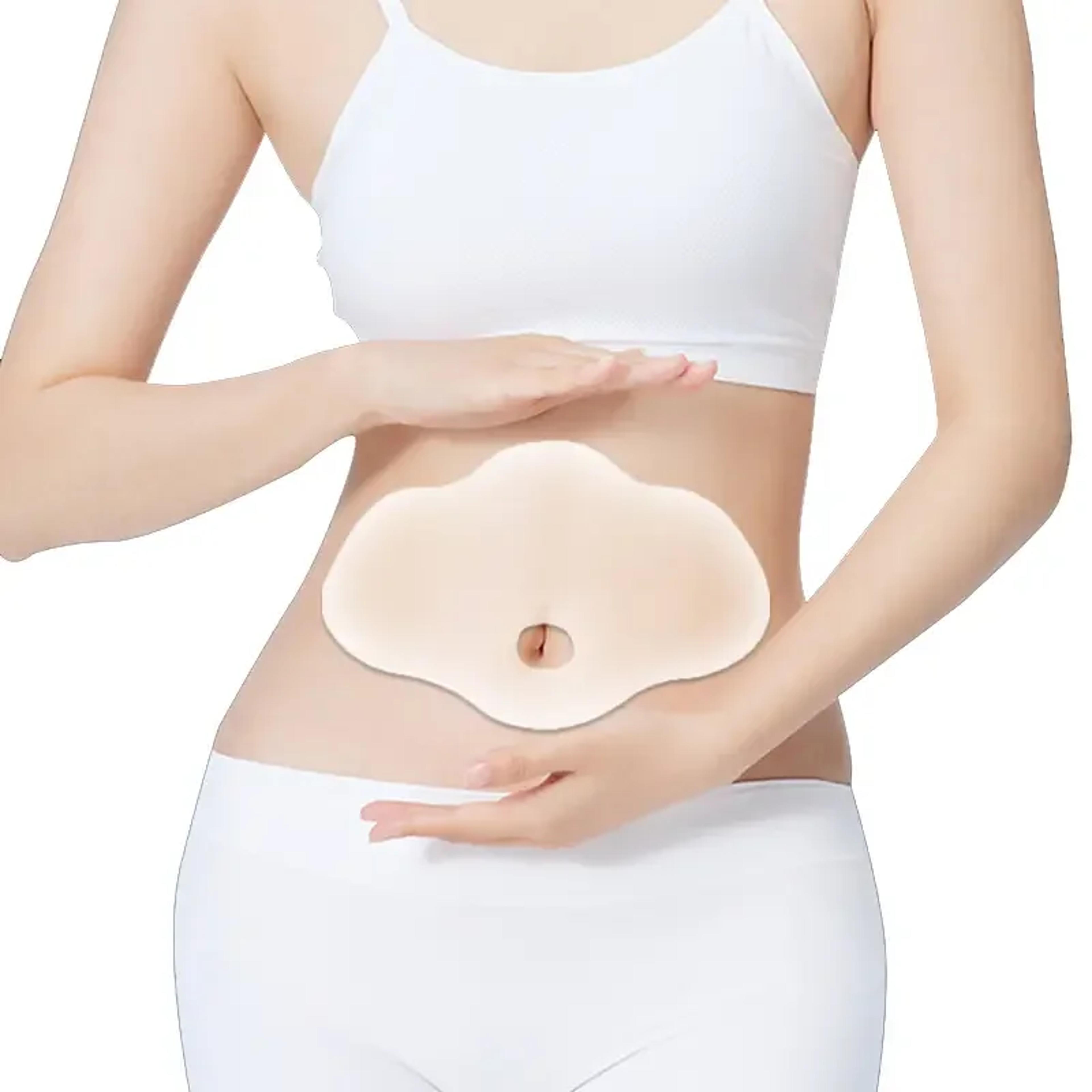 Reusable Belly Silicone Pad For Women Anti Wrinkle Scar Stretch Marks Removal Abdomen Pads 1