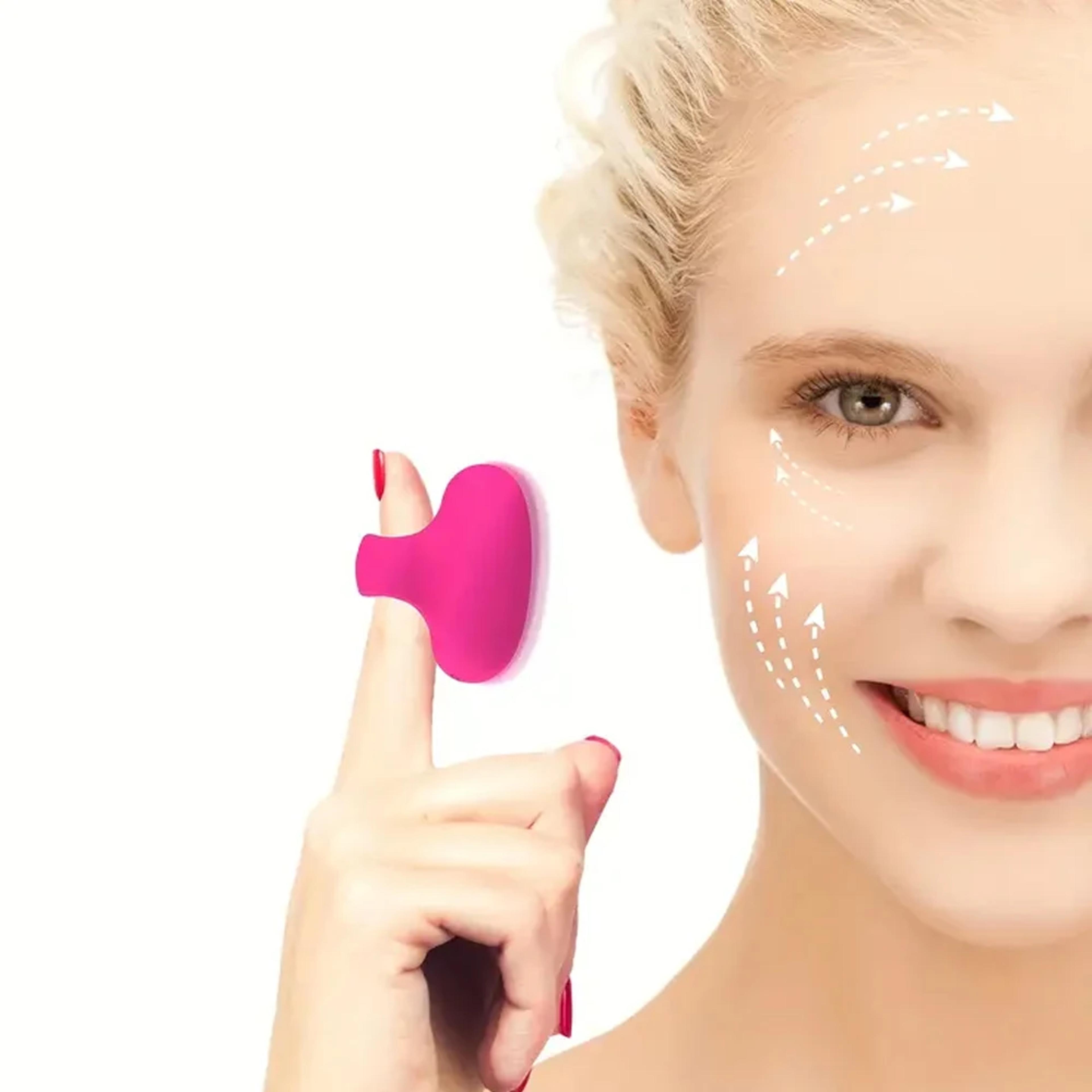 Portable USB Charging Waterproof Face Eyes Massager Pocket Mini Ring Face And Eye Massager For Faci 0
