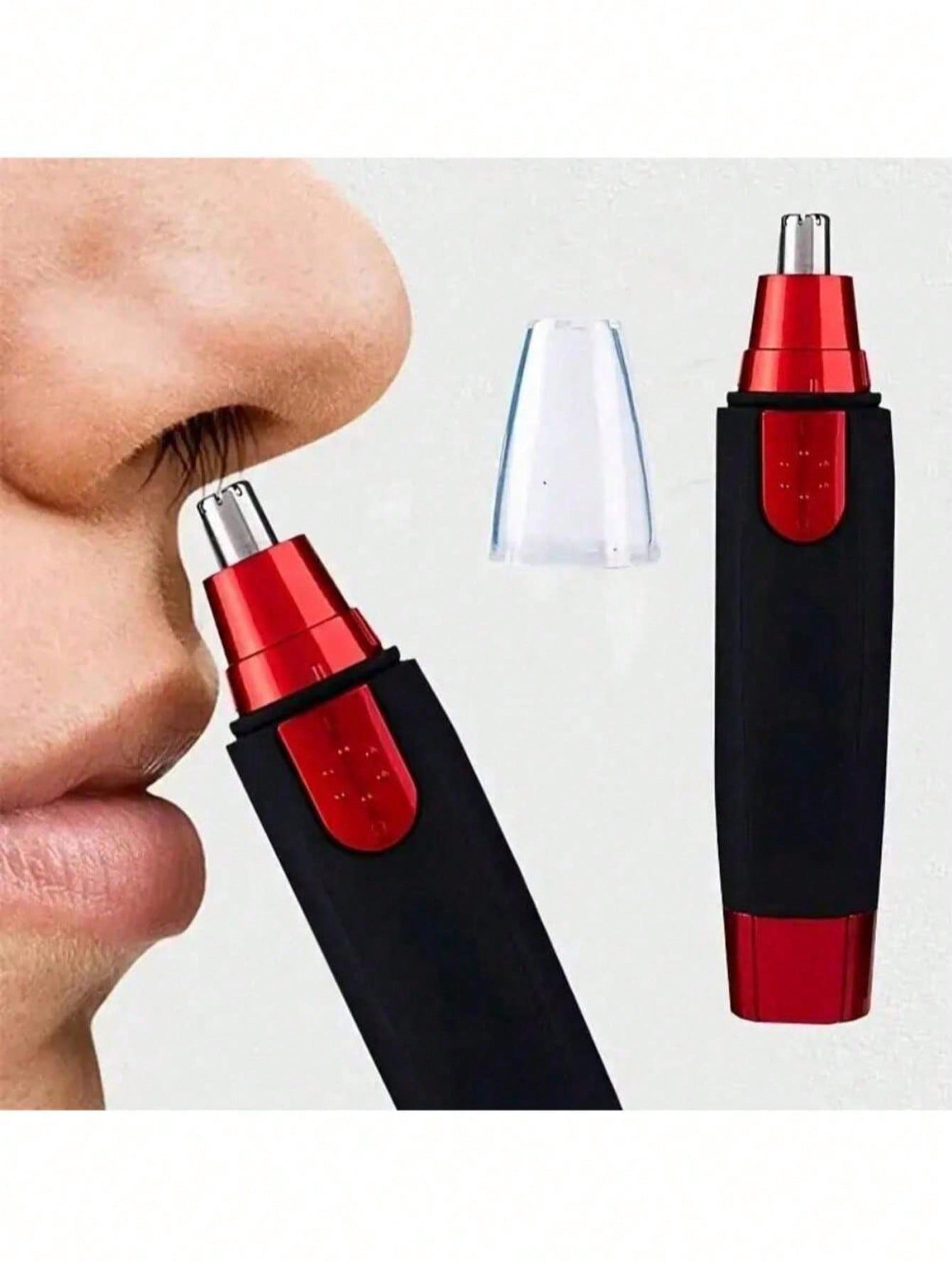 professional painless nose and ear hair trimmer, electric, waterproof stainless steel for women and men