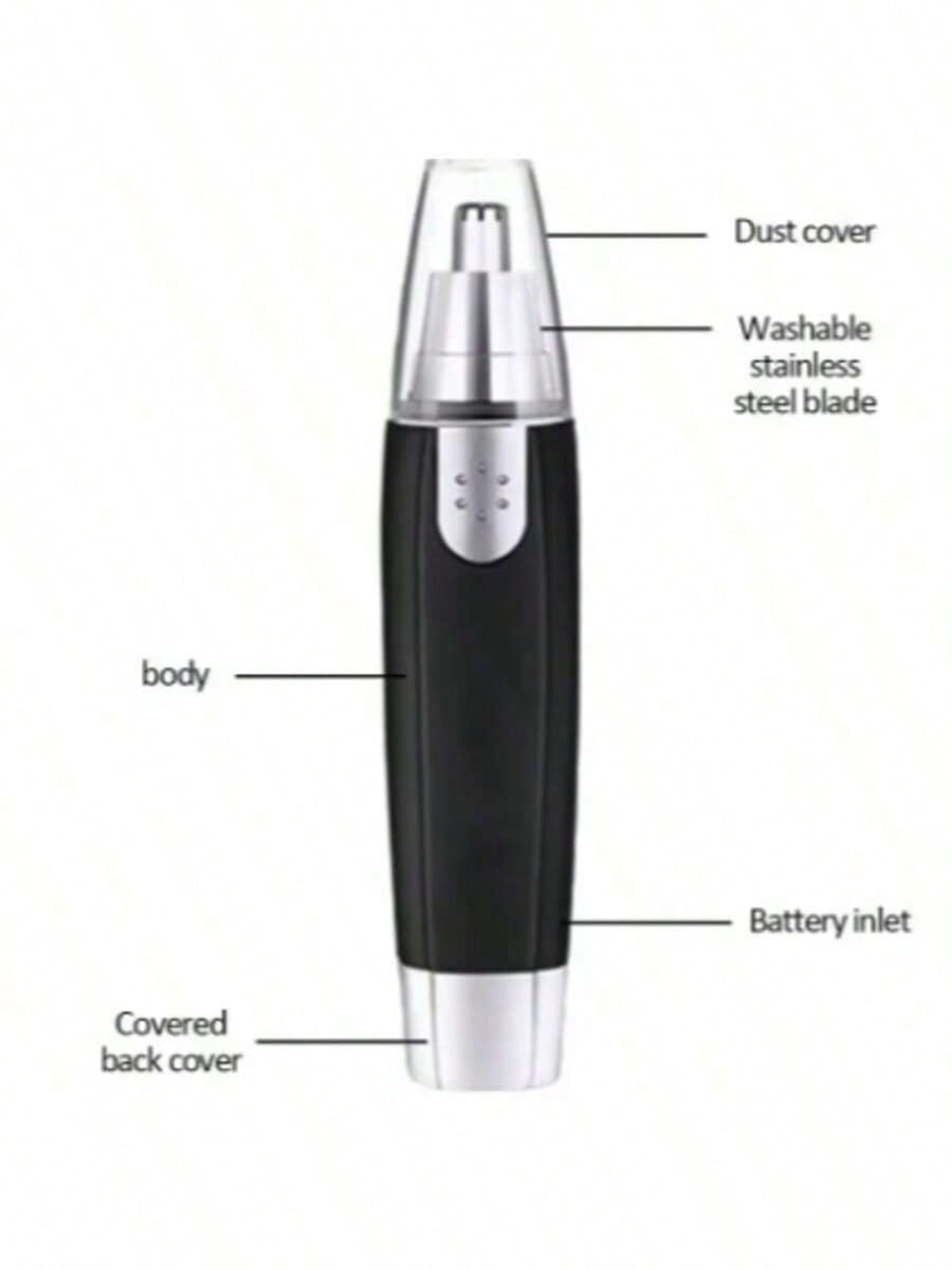 Professional Painless Nose And Ear Hair Trimmer Electric Waterproof Stainless Steel For Women And M 1