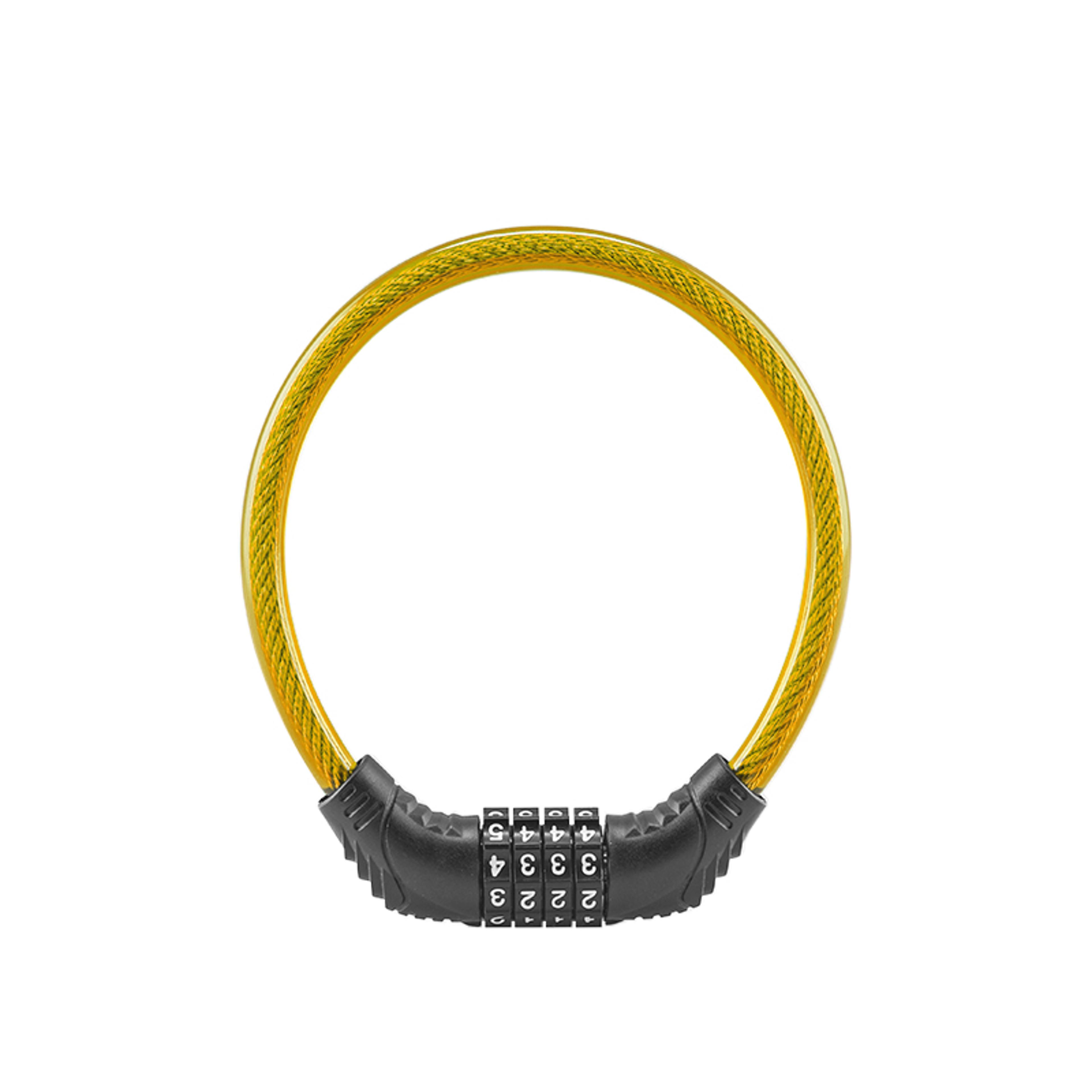 Reinforced Steel Cable Bike Lock 4Digit HighSecurity Combination For Bikes  Scooters 9