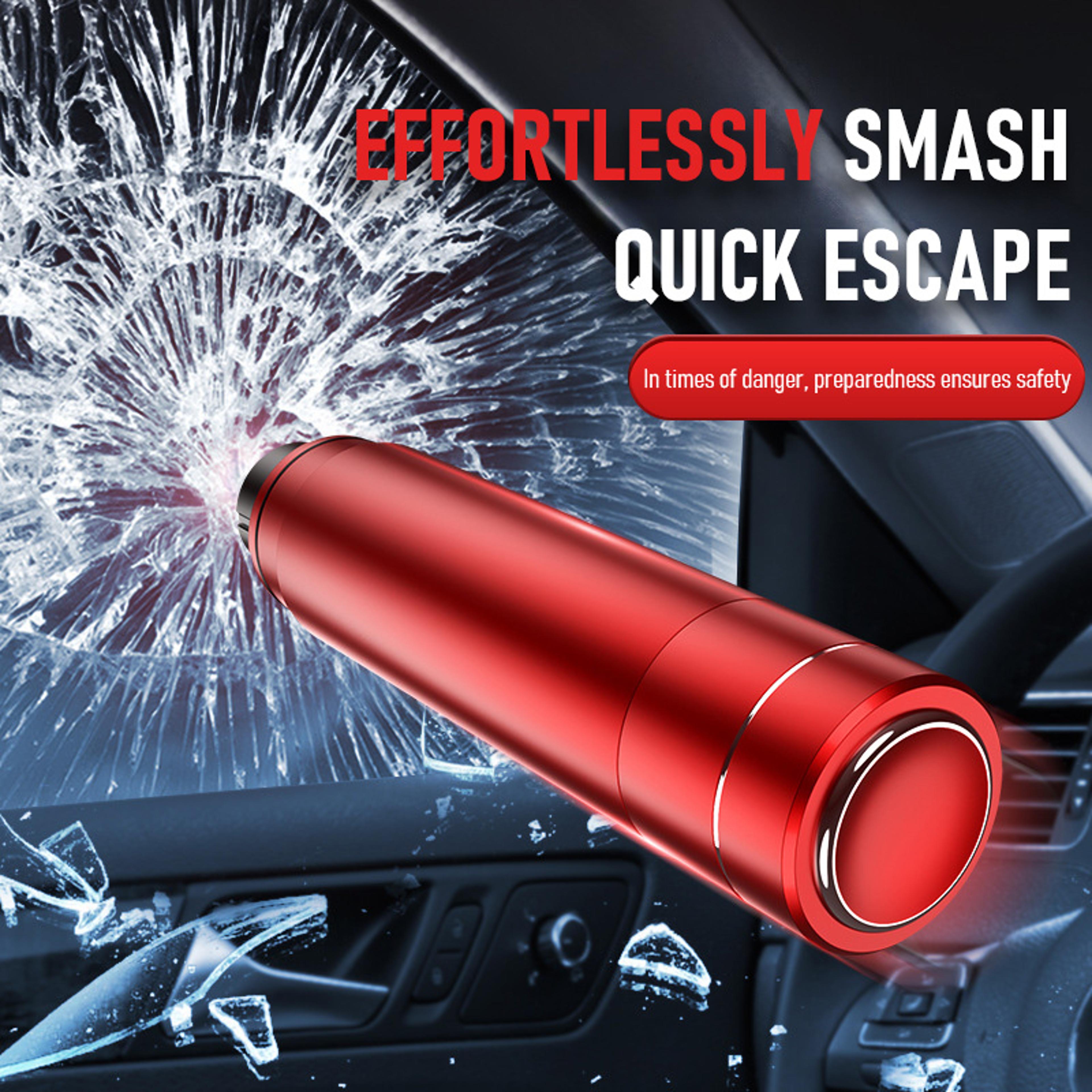 Emergency Safety Hammer Window Breaker Seat Belt Cutter Rescue Tool 0