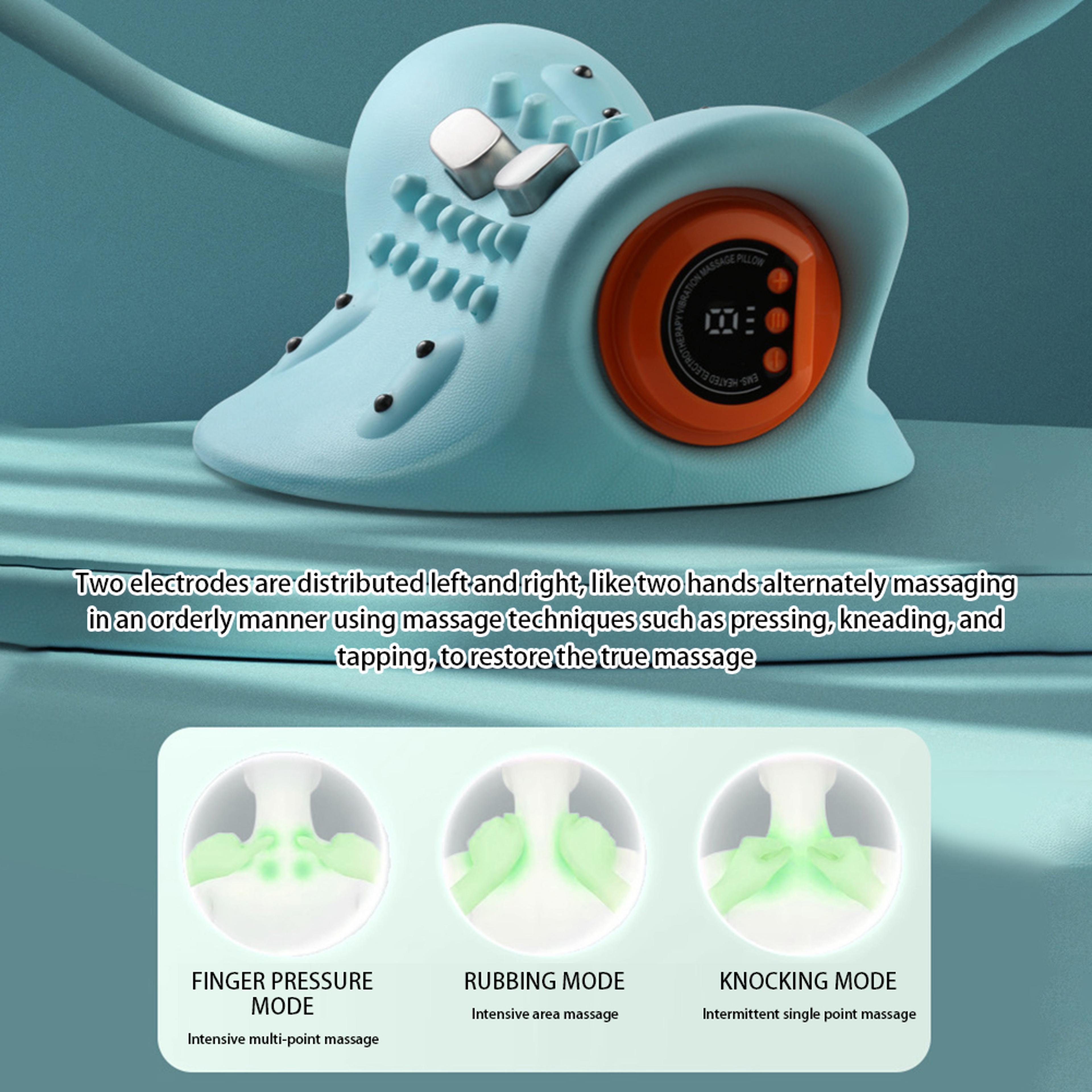 Portable Cervical Massager For Adult Neck And Head Acupoint Pillow Cervical Repair Traction 1