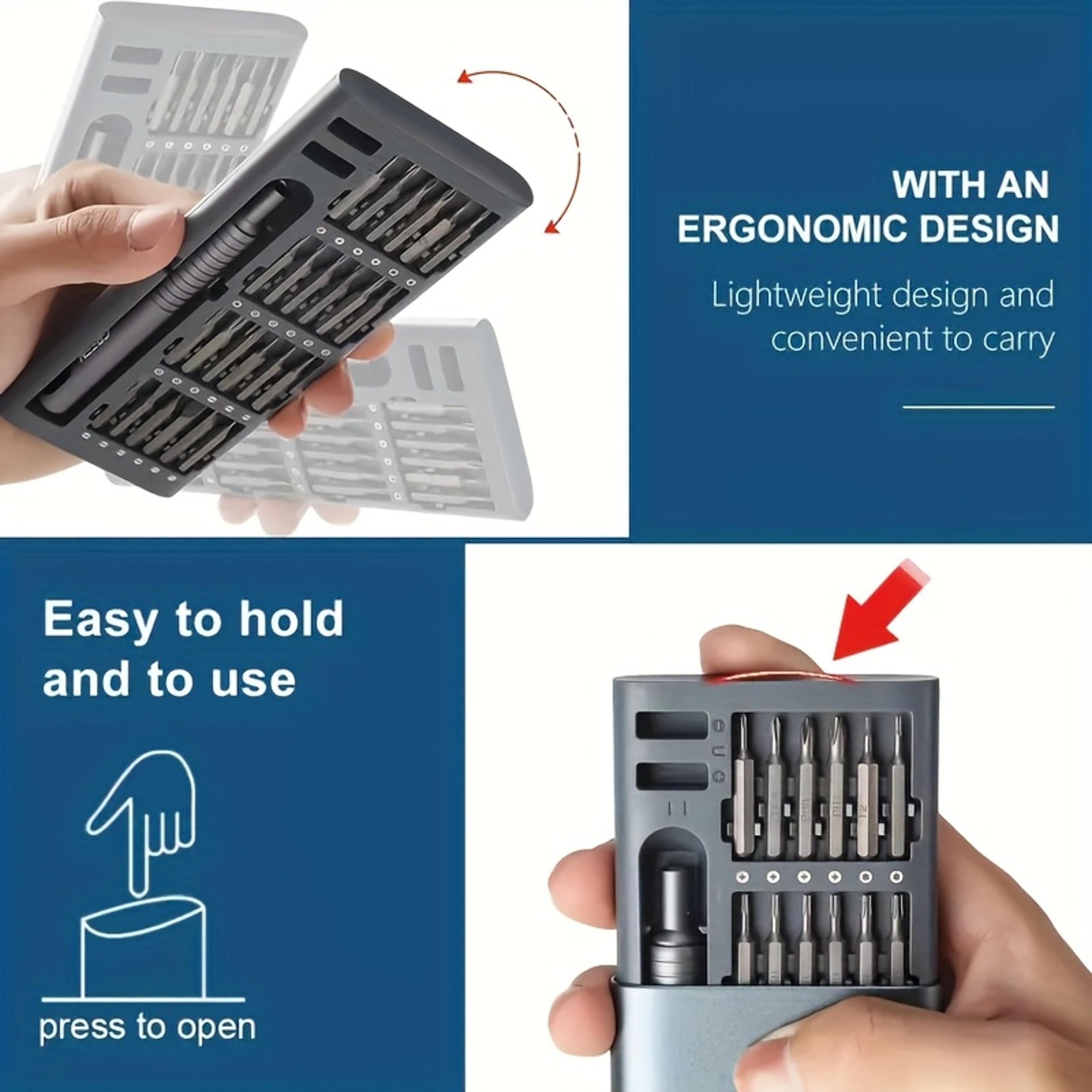 Precision Magnetic Screwdriver Hand Tool Kit Screw Driver Set Multi Functional Repair Tool 2