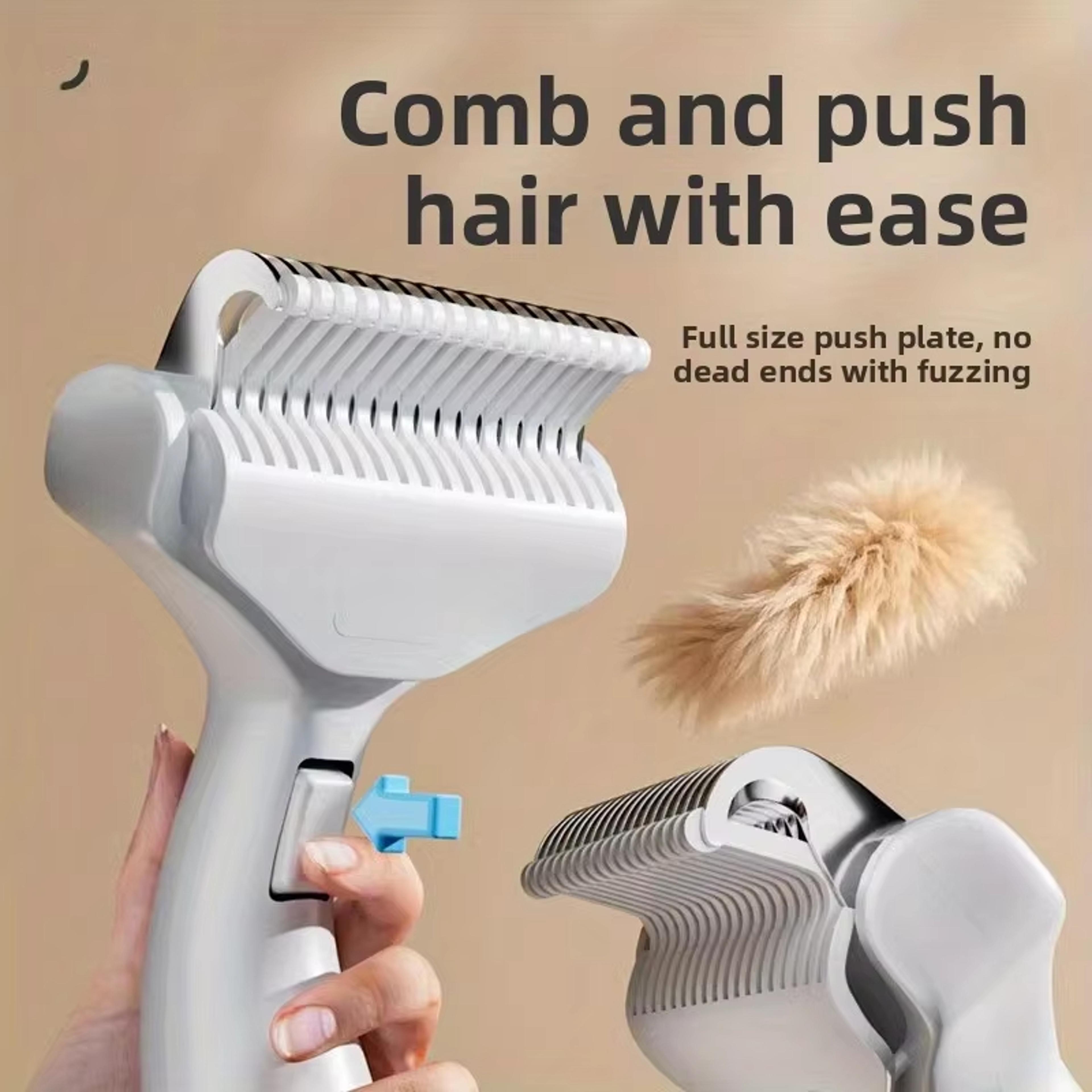Pet Hair Remover Brush For Dogs Stainless Steel Dog Hair Removal Brush Comb Grooming Tools And Dema 5