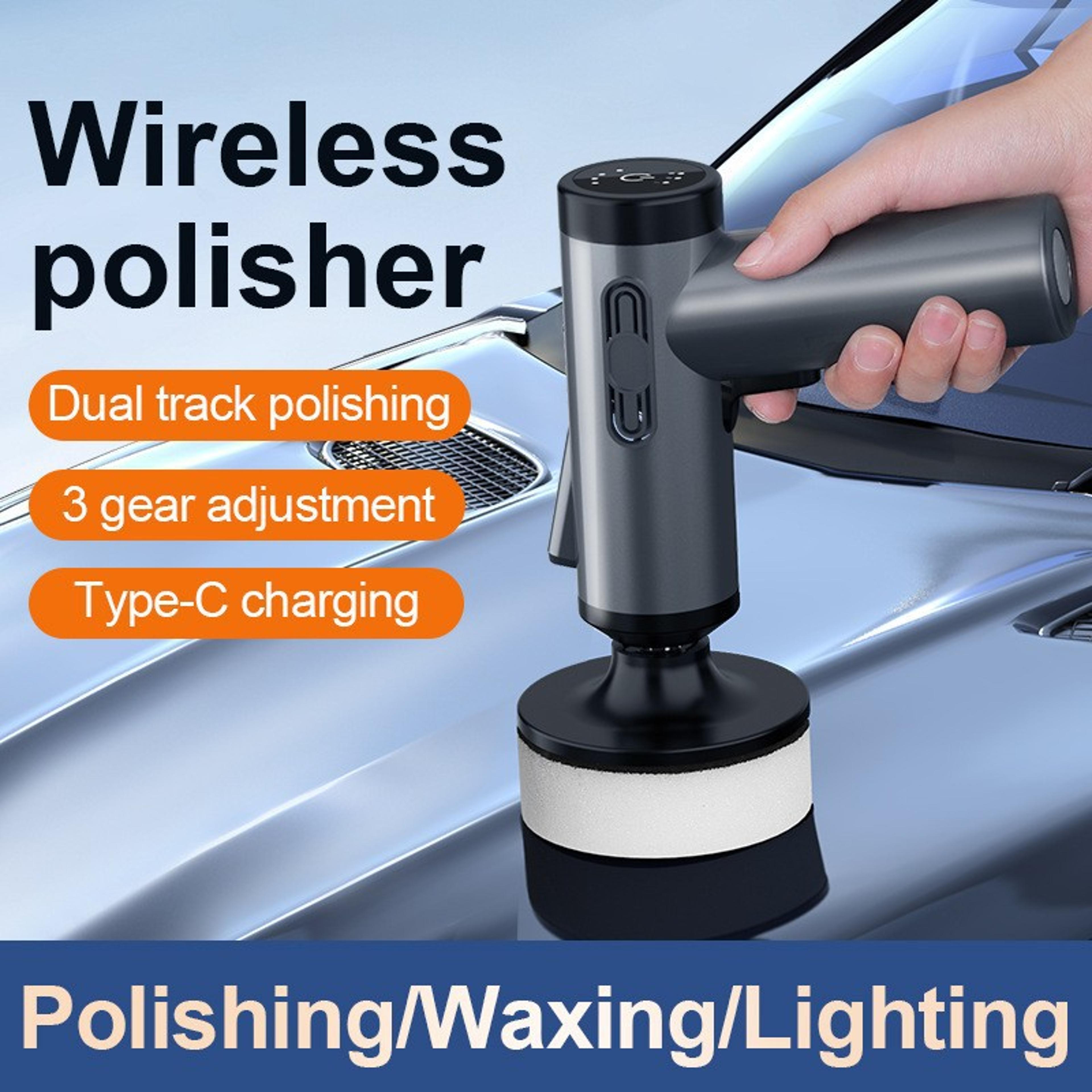 Wireless Car Polishing Waxing Machine Power Tool Car Polisher Handheld For Car Body Cleaning  Repai 1