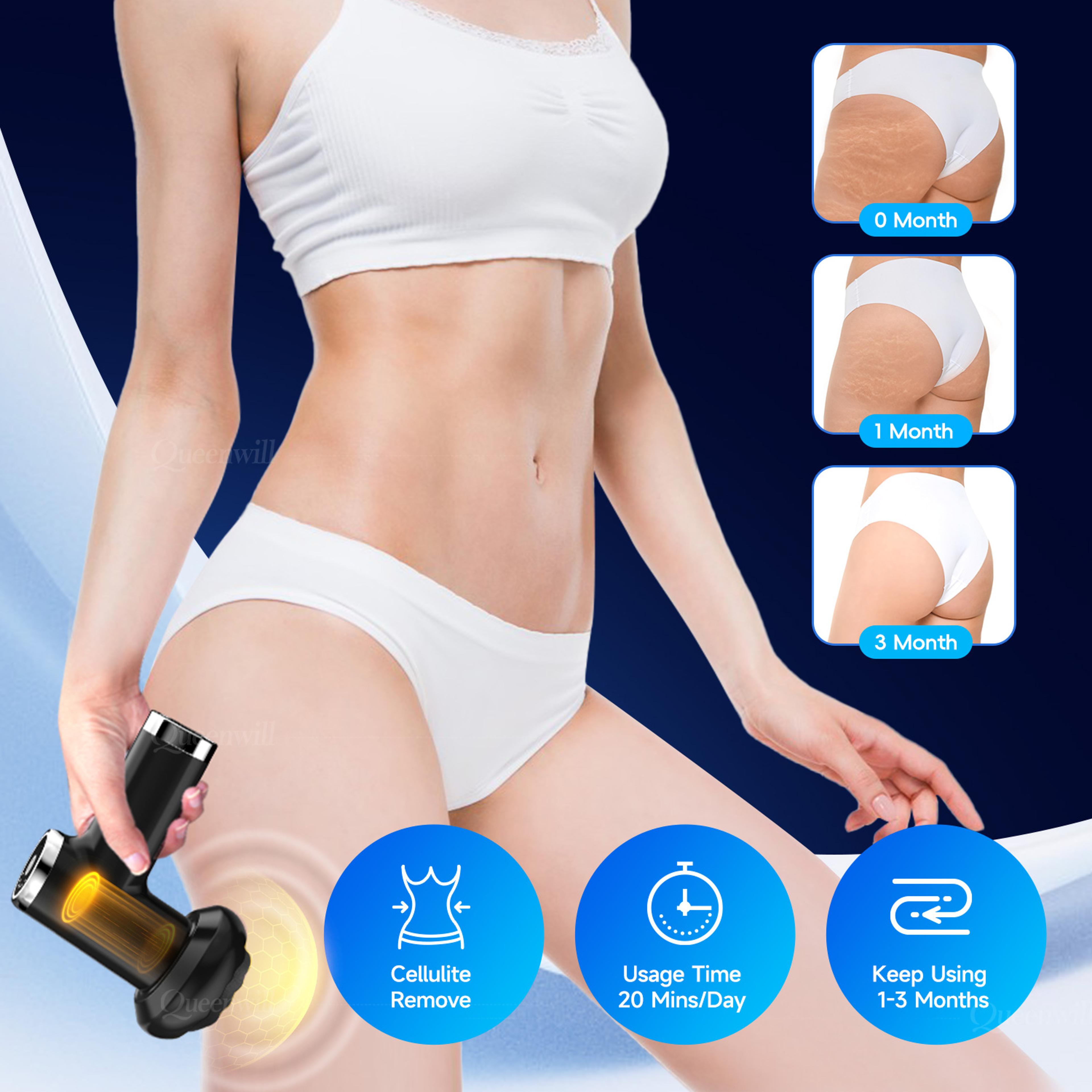 Full Body Rotation Electric Sculpting Machine 5 Heads Cellulite Massager For Deep Relaxation Back A 4