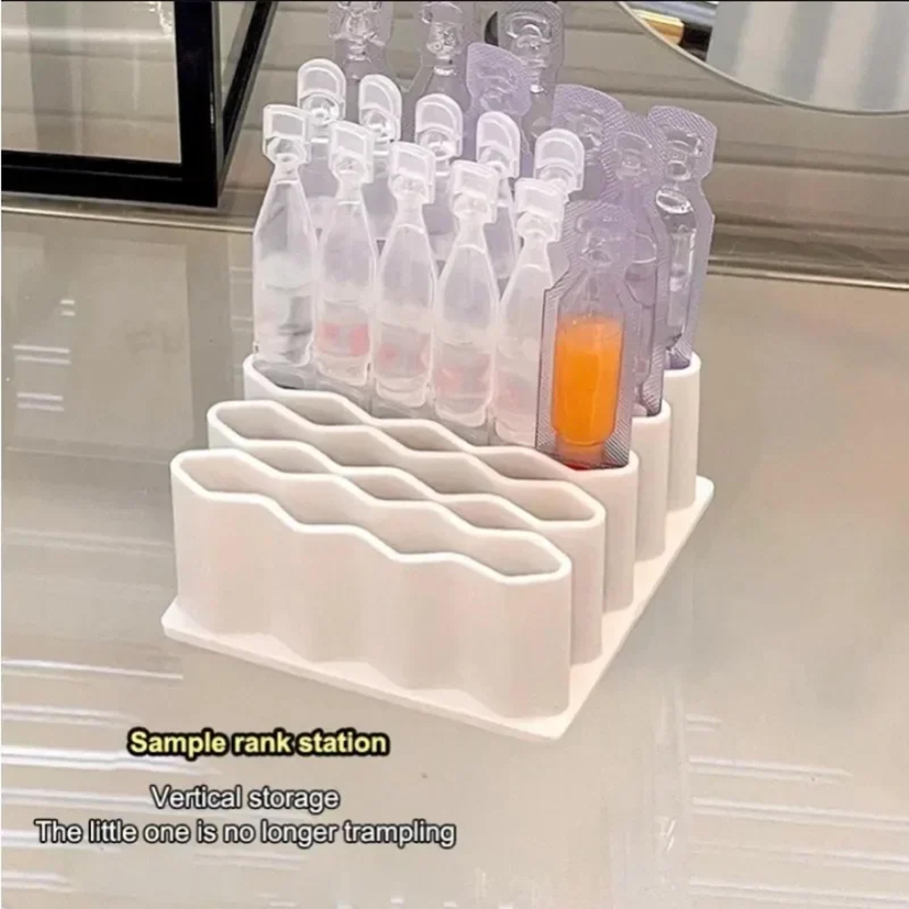 Silicone Desktop Organizer Tray For Cosmetic Storage Multi Purpose Pen Holder Desk Organizer Stand 2