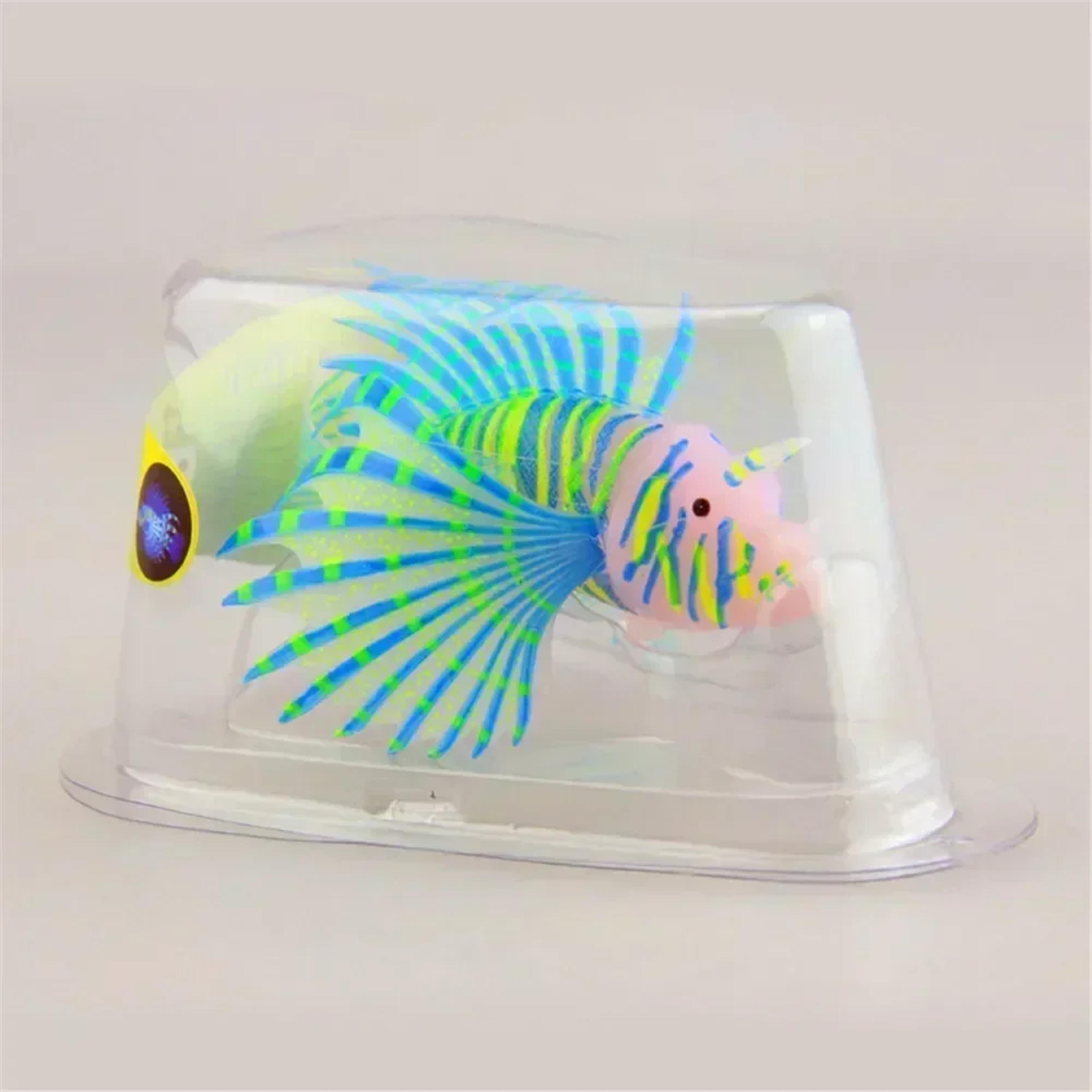 Colorful Lionfish Floating Ornament For Underwater Aquarium Tank Landscape 6