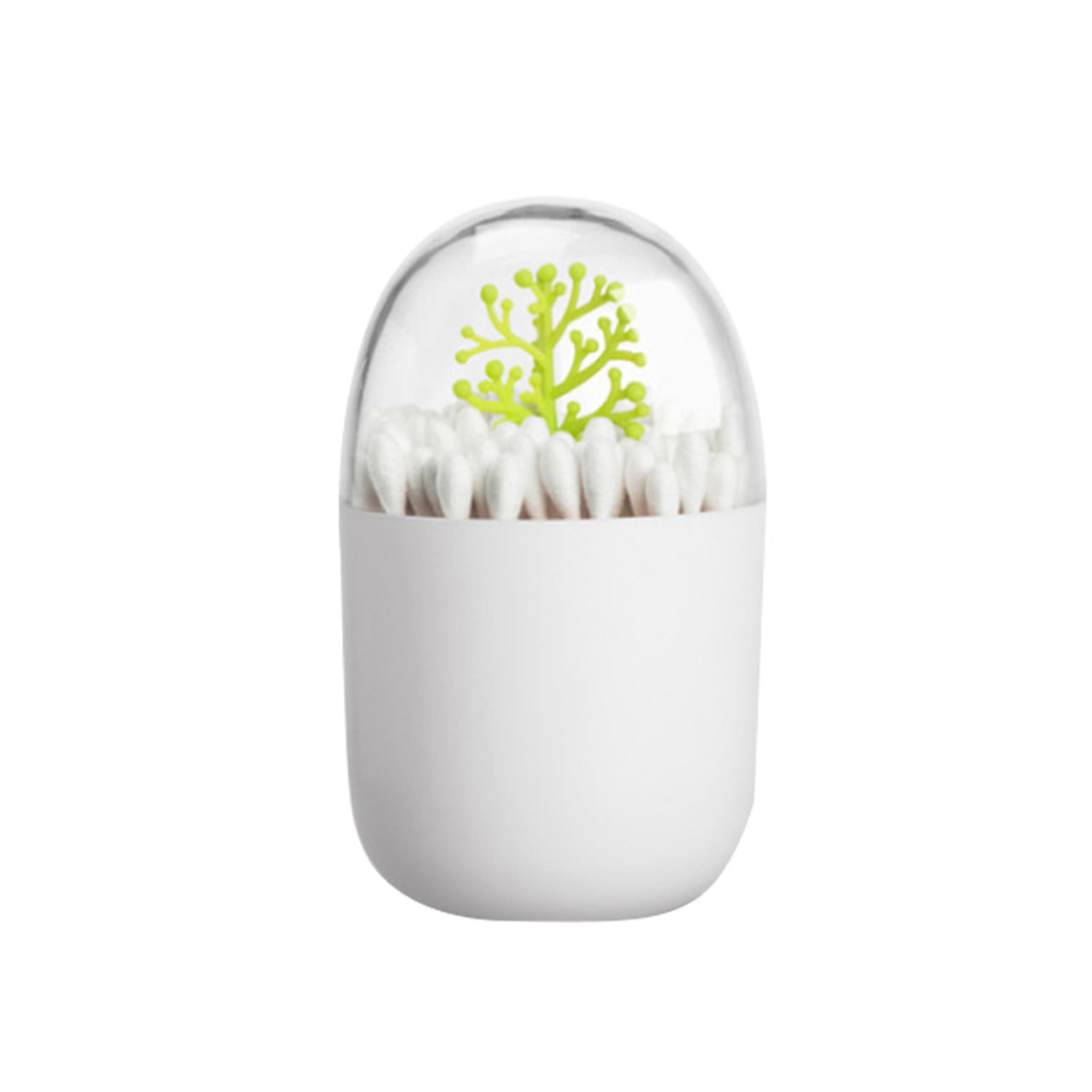 Toothpick Box Cute Cartoon Dustproof Plastic Holder Cotton Swab Case Dispenser 7