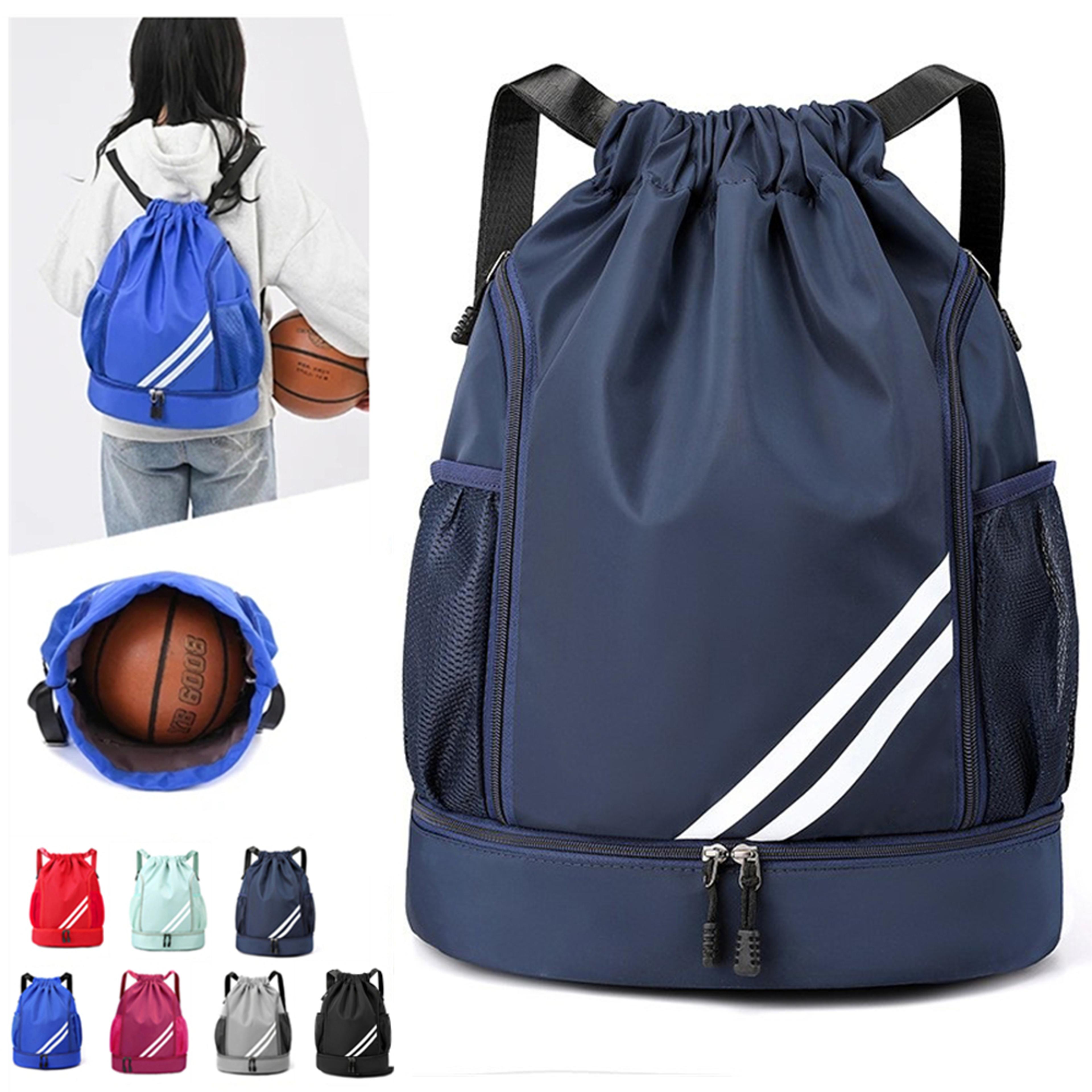 Large Football Basketball Gym Bag Backpack Women School Weekend Travel Backpacks 1