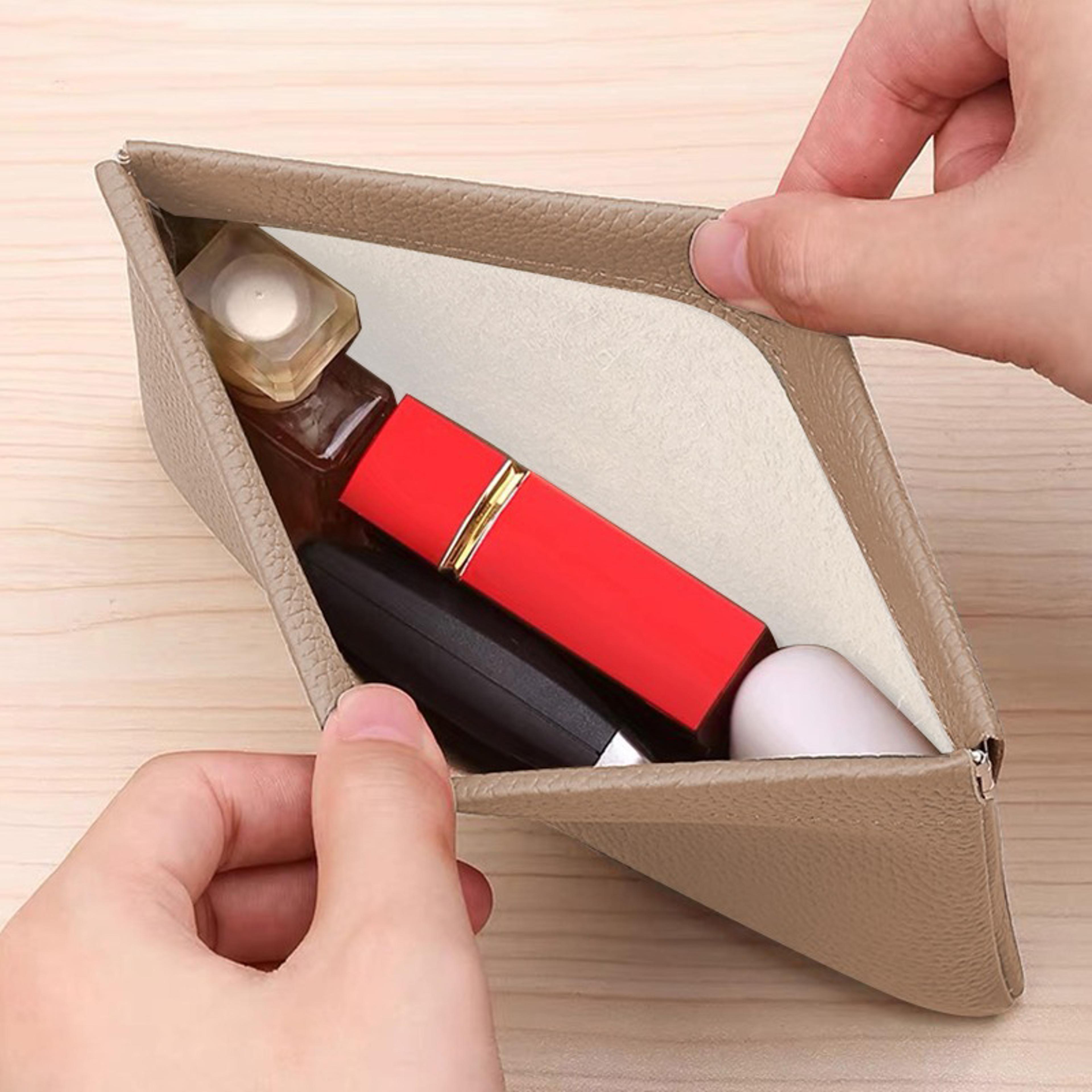 Passport Drivers License ID Holder SelfClosing Artificial Leather Long Wallet Headphone Data Cable  1