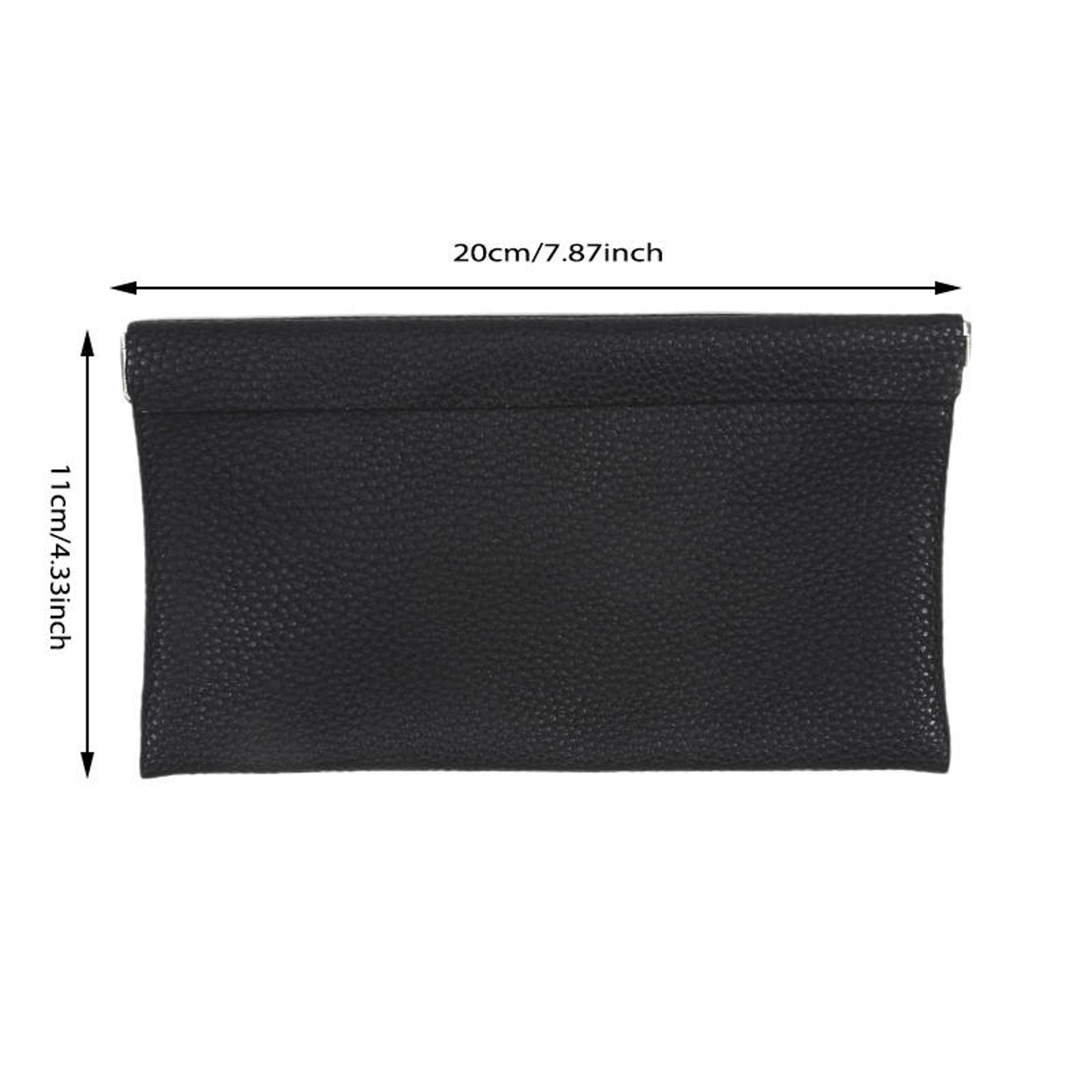 Passport Drivers License ID Holder SelfClosing Artificial Leather Long Wallet Headphone Data Cable  4