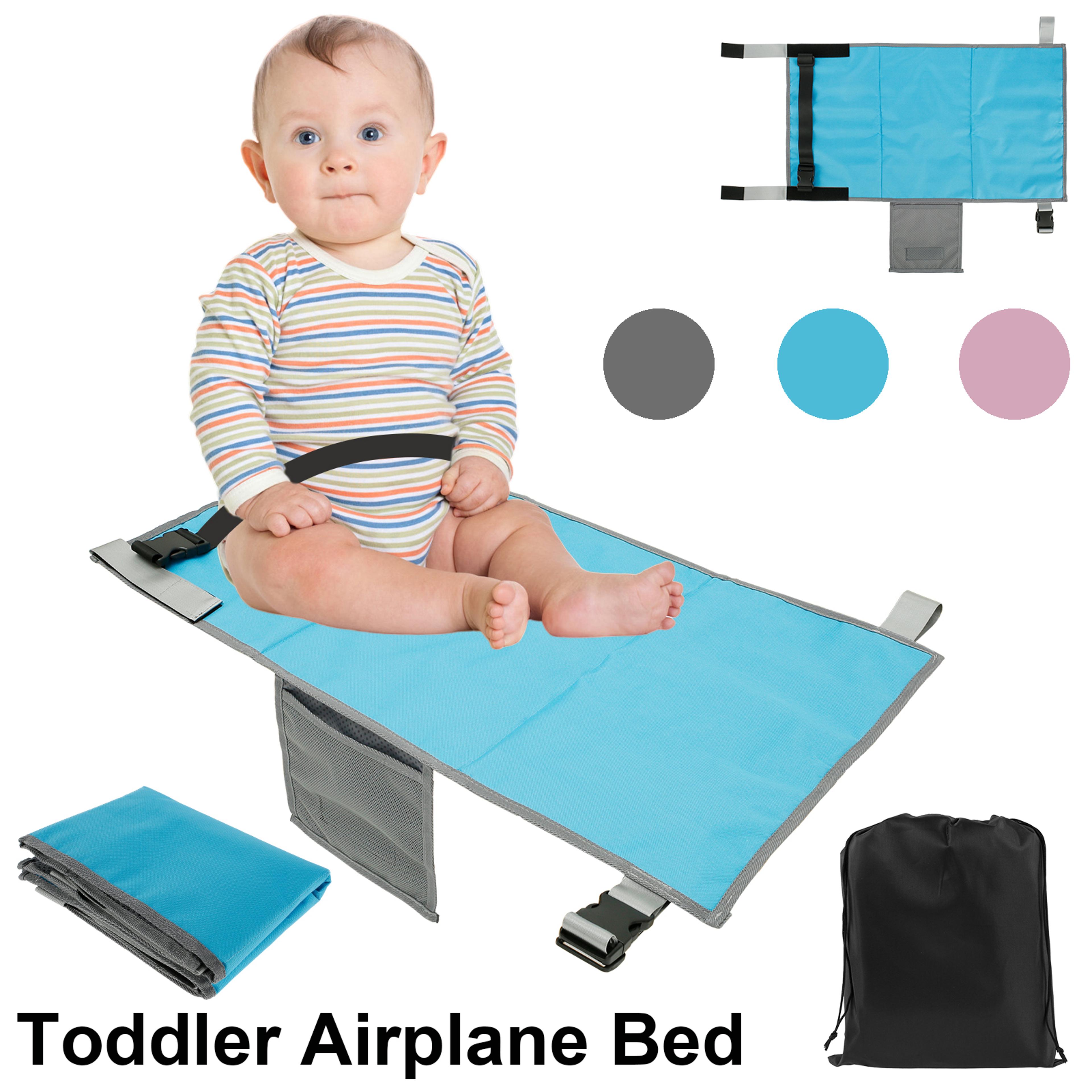 portable toddler airplane seat extender, kids foot rest hammock, baby airplane footrest bed