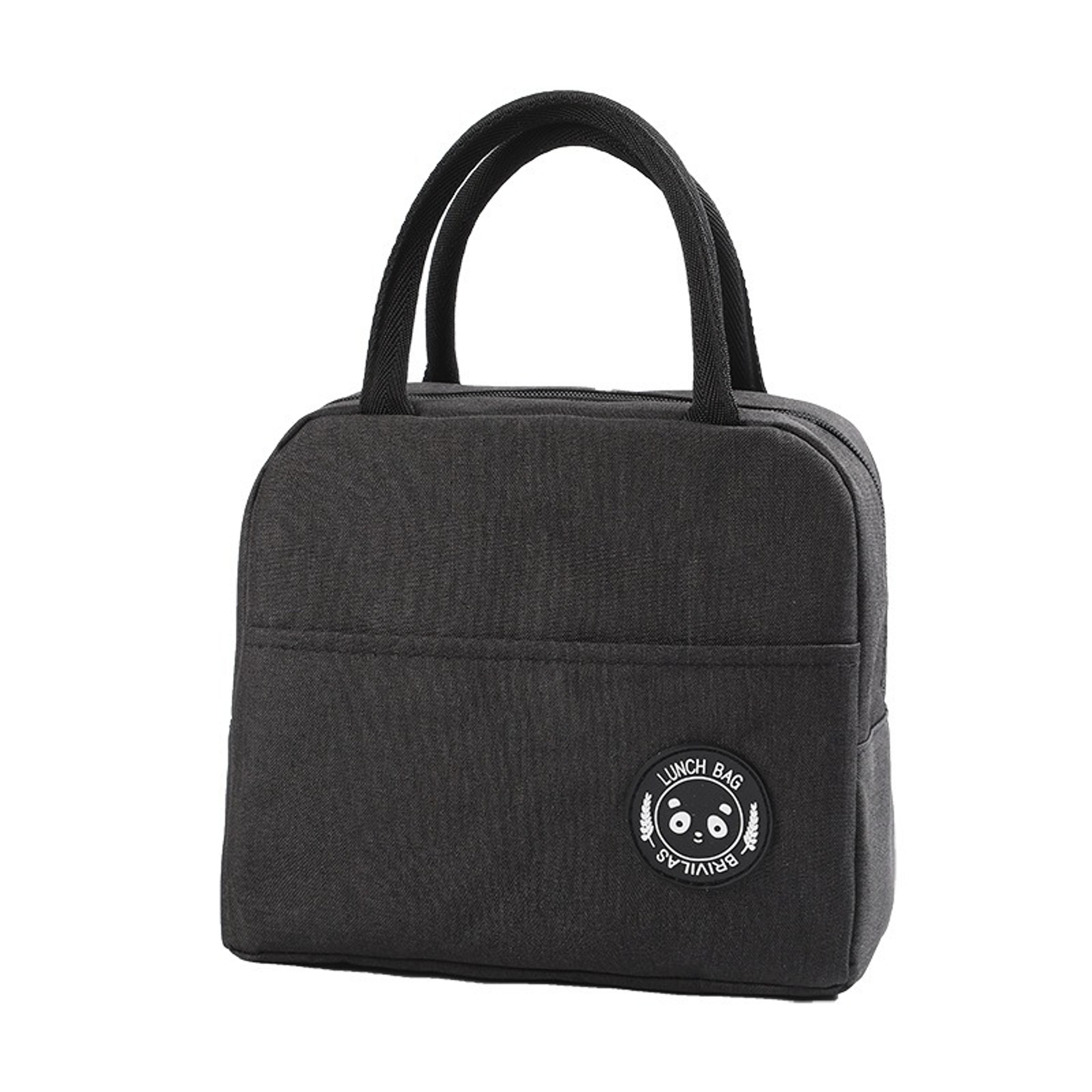 Portable Student Lunch Box Bag New Japanese Solid Color Cation FreshKeeping Bento Thermal Insulatio 4
