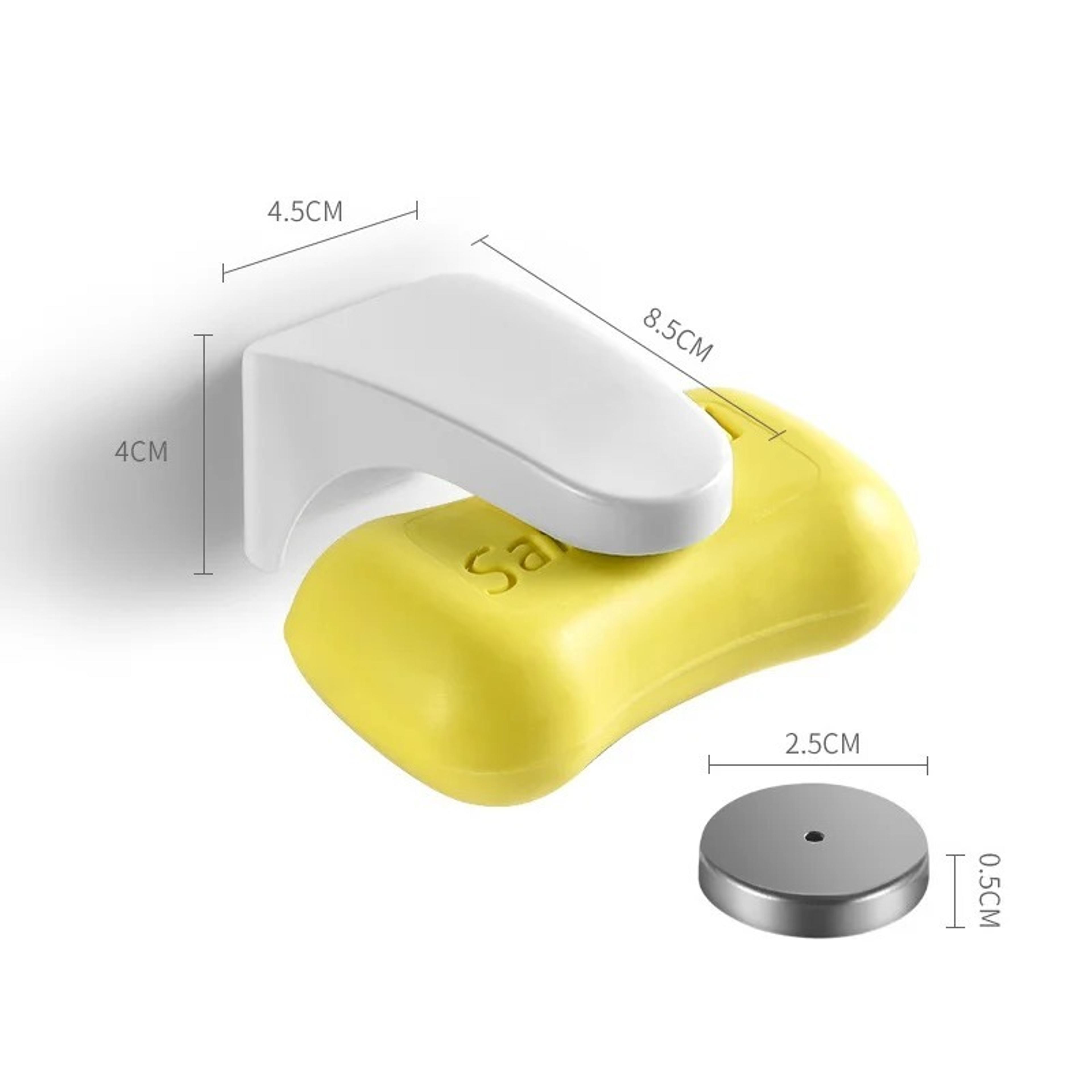 Drain Soap Holder Magnetic PunchFree Soap Box For Toilets 4
