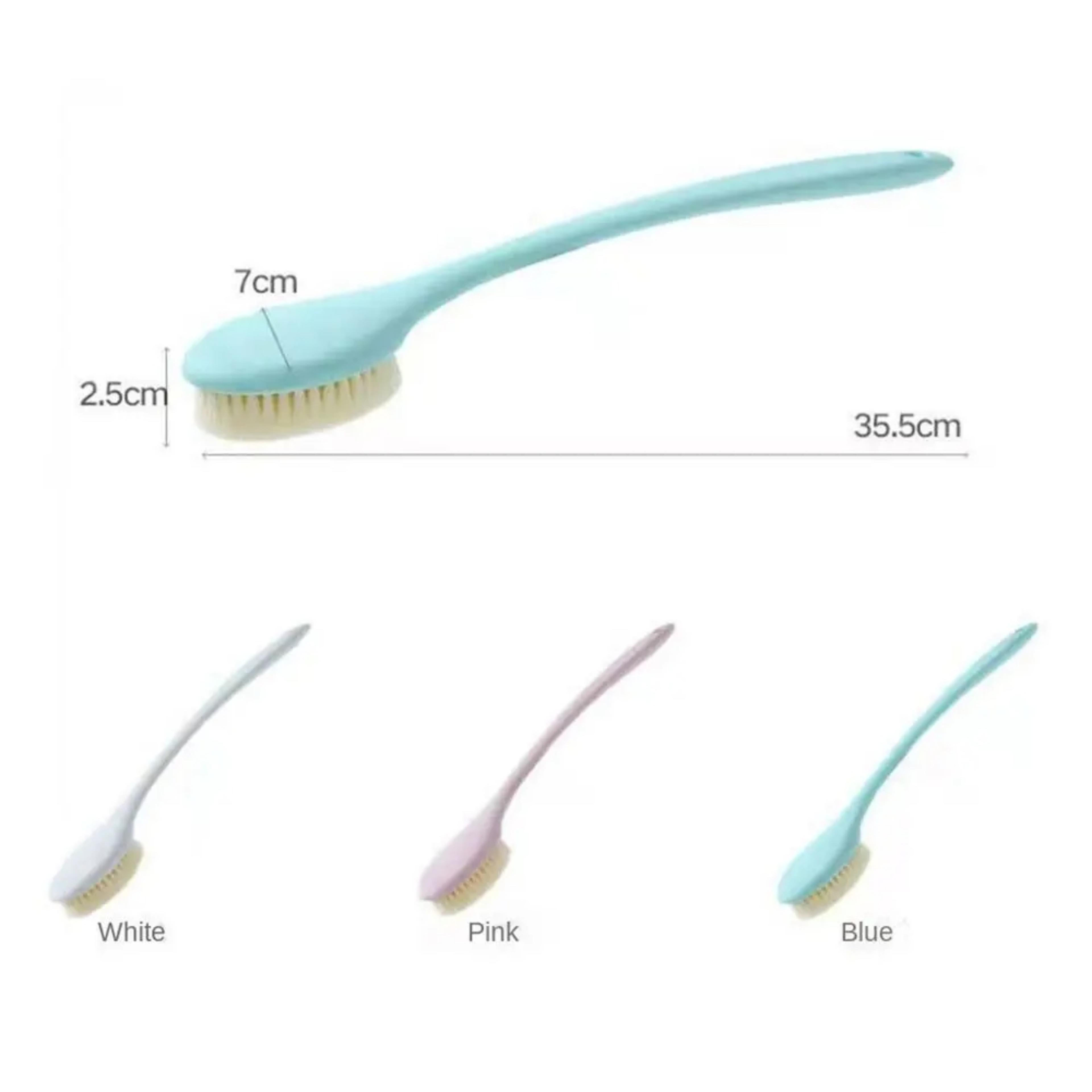 SoftBristled LongHandled Bath Brush For Effective Back Scrubbing And Mud Removal 4